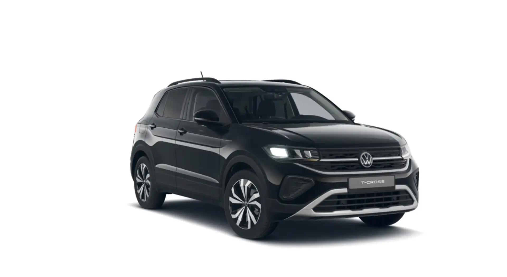 Volkswagen T-Cross 1.0 TSI Más Aut. 85kW Negro - 2