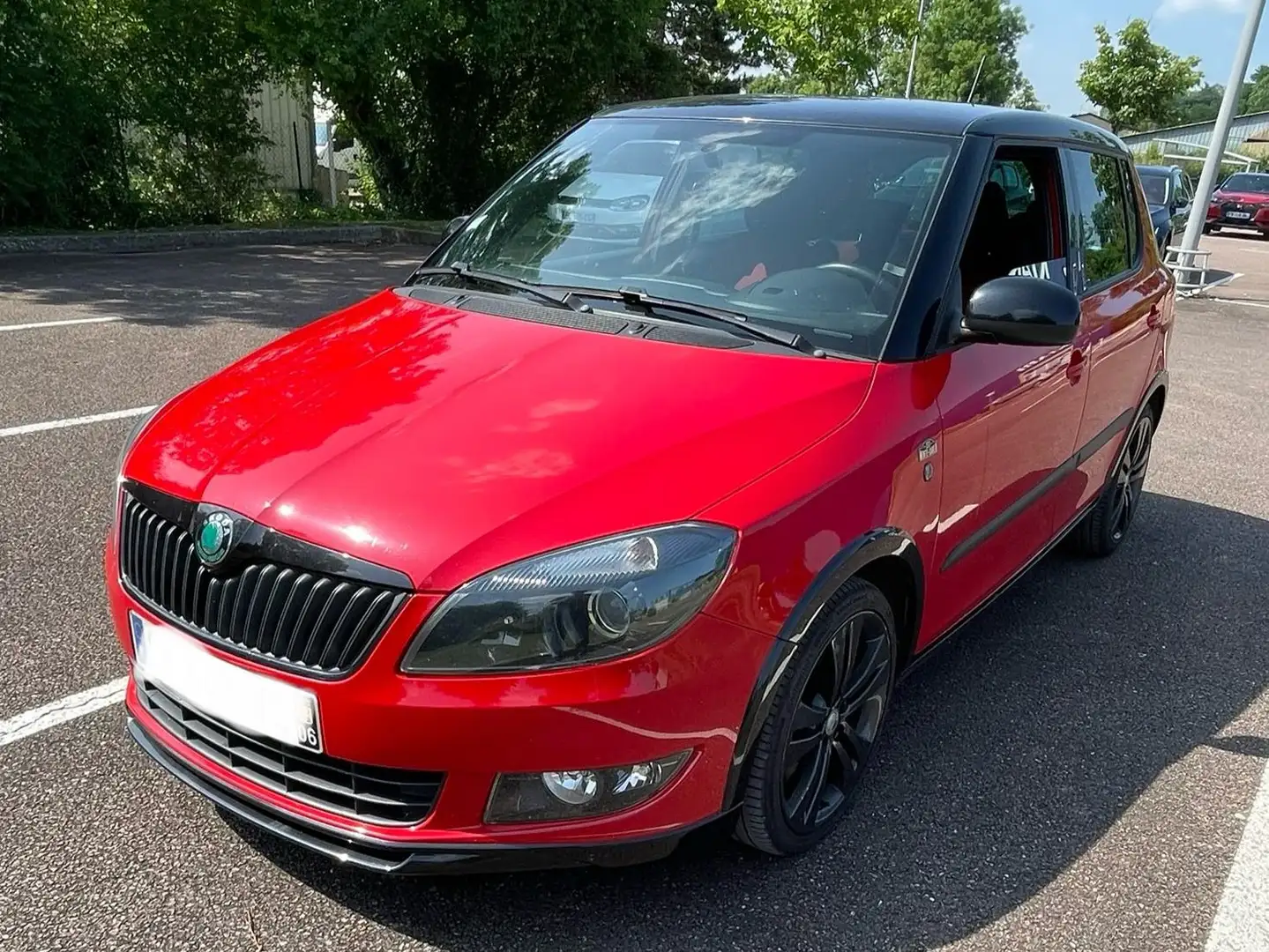 Skoda Fabia Fabia 1.6 TDI 105 CR Monte Carlo Rouge - 1