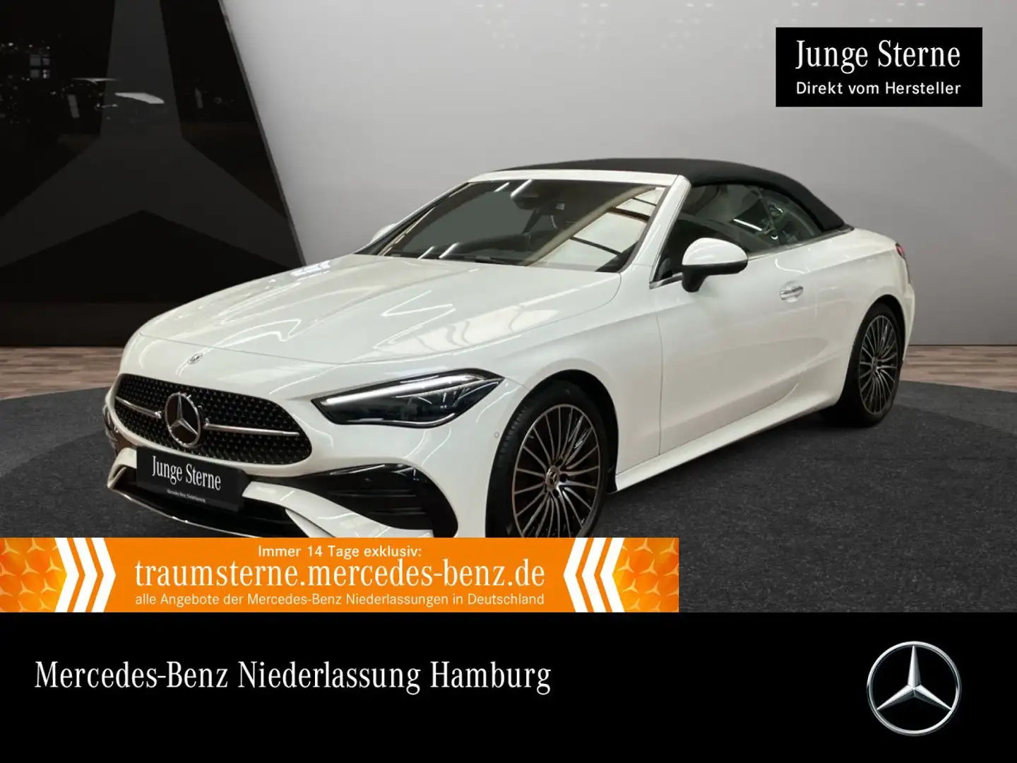 Mercedes-Benz CLE 200 AMG+LED+KAMERA+TOTW+KEYLESS+9G Weiß - 1