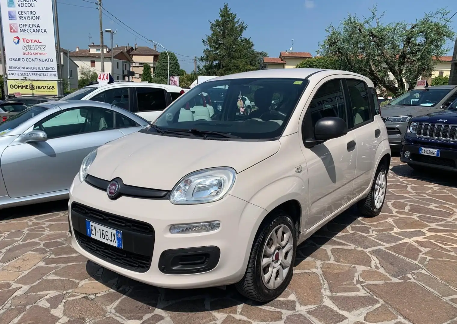Fiat Panda Panda 0.9 t.air t. natural power Easy 80cv E6 Beige - 2