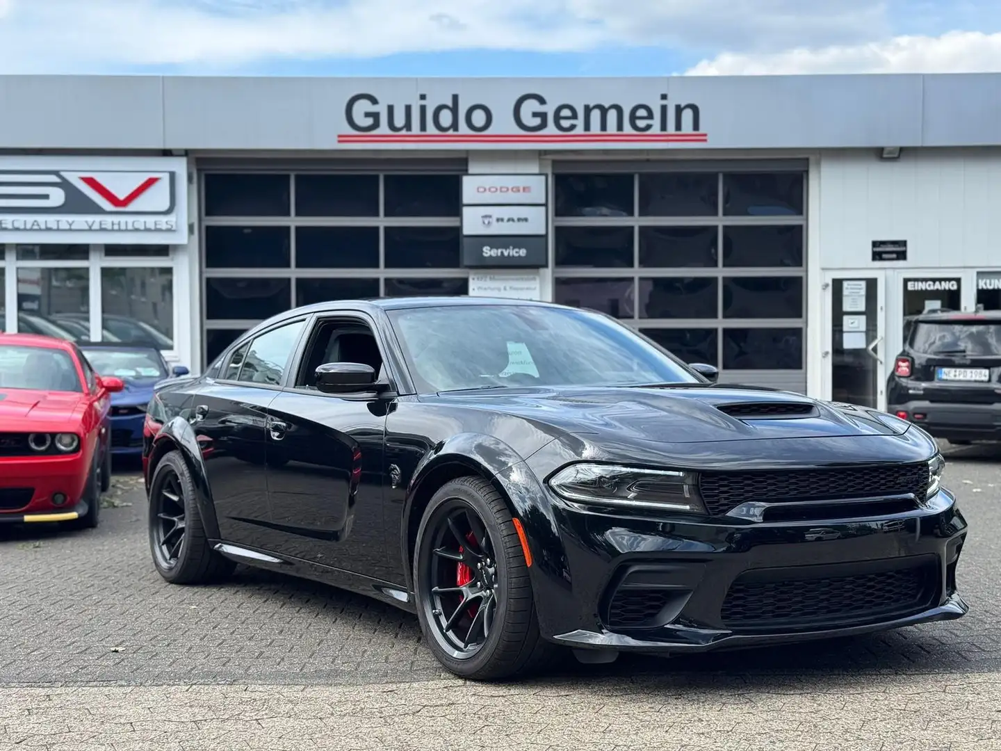 Dodge Charger Hellcat 6.2 V8 Widebody + Redeye Felgen Negro - 1