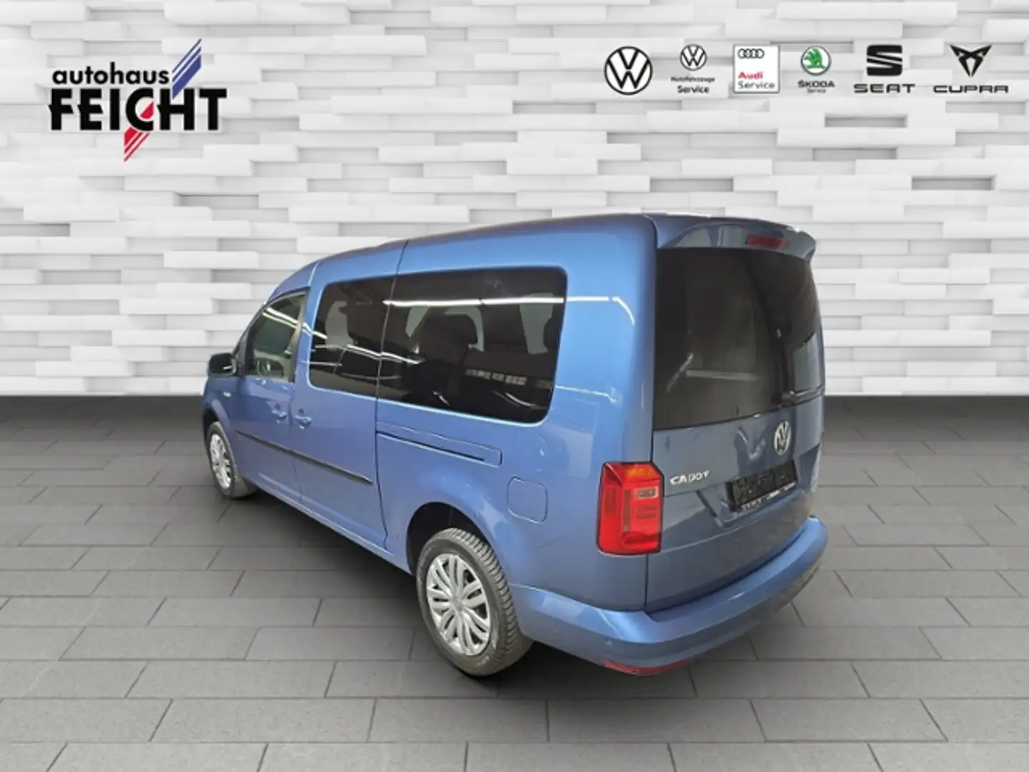 Volkswagen Caddy Kombi 1.4 TSI NAVI+PARKLENK+APP-CONN. plava - 2