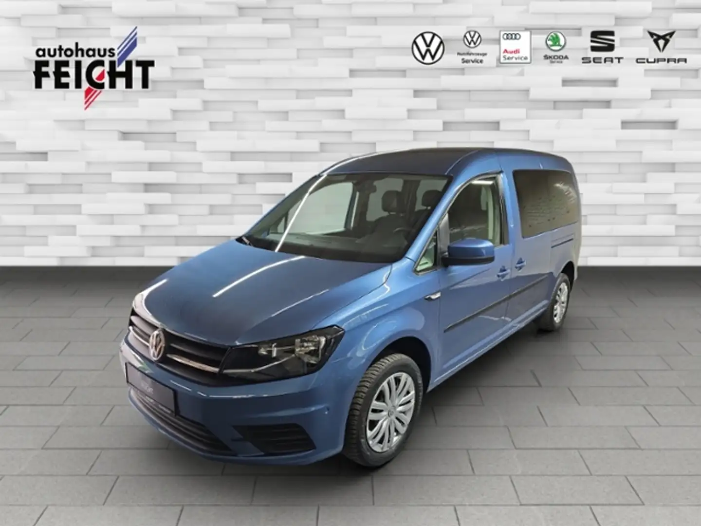 Volkswagen Caddy Kombi 1.4 TSI NAVI+PARKLENK+APP-CONN. plava - 1
