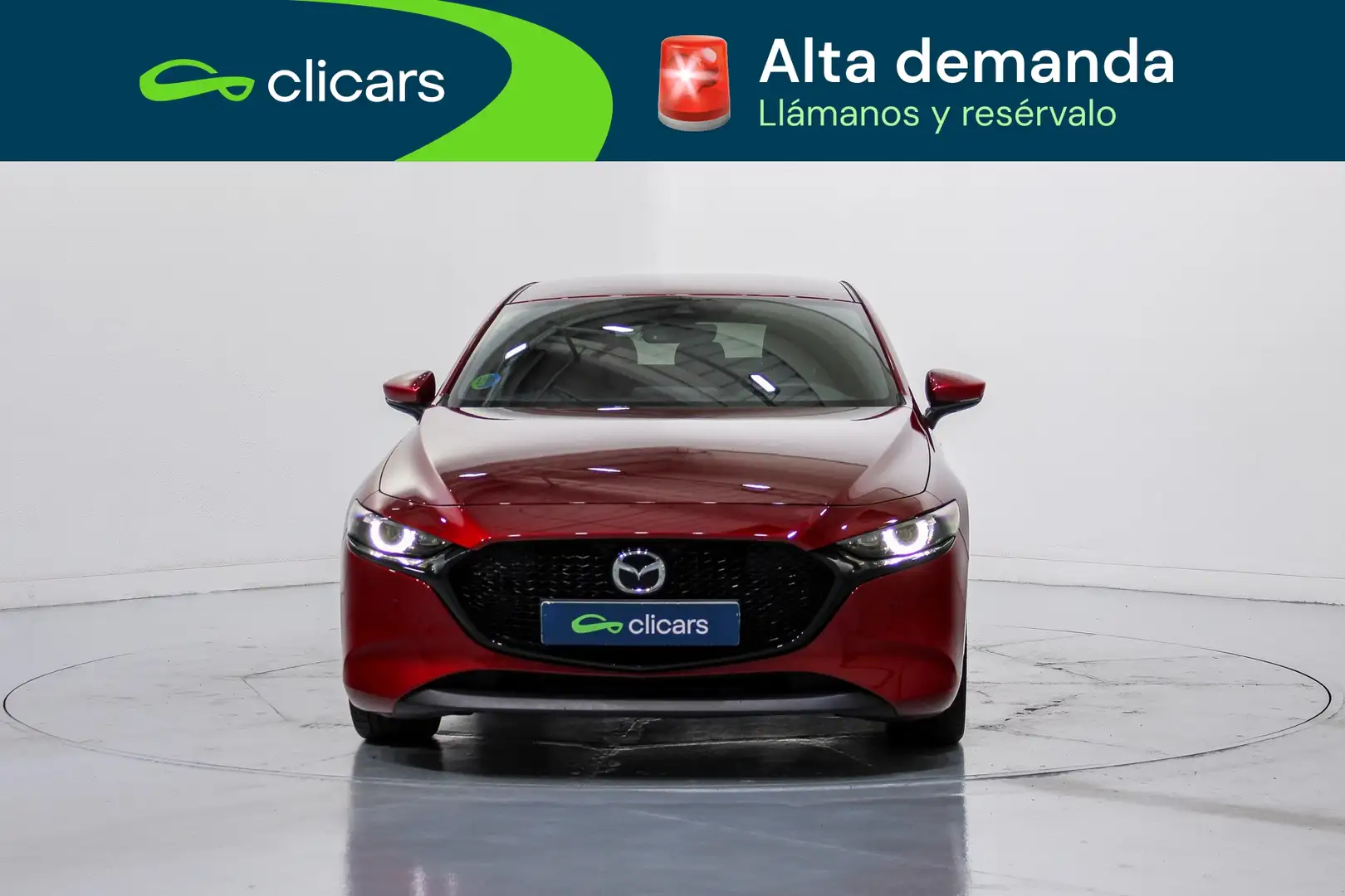 Mazda 3 2.0 e-Skyactiv-G Zenith 90kW Rojo - 2