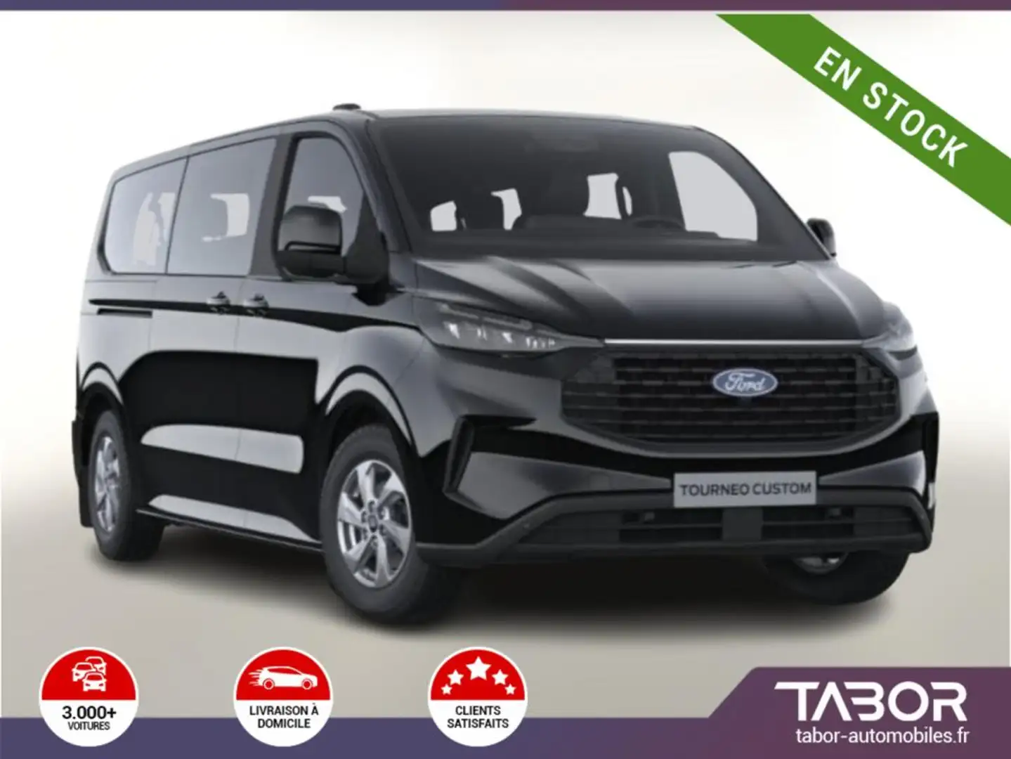 Ford Tourneo Custom TDCi 136 Trend 320 L2 ACC Noir - 1