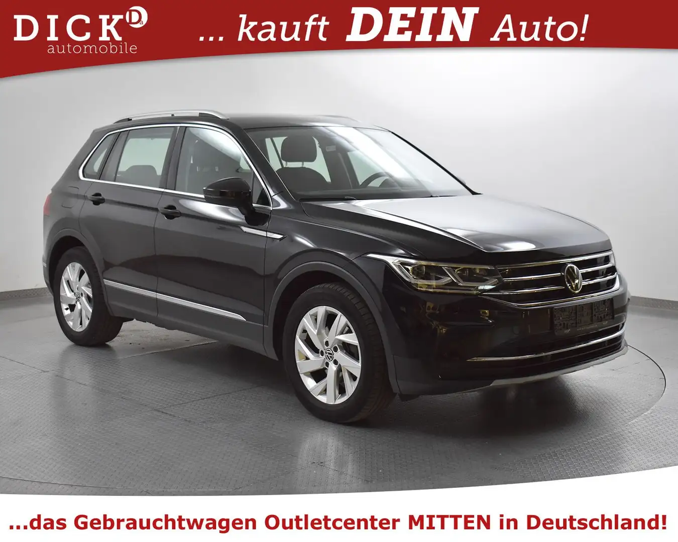 Volkswagen Tiguan 2.0d DSG Elegan MATRIX+ACC+VIRTU+SHZ+KEY+ Black - 1