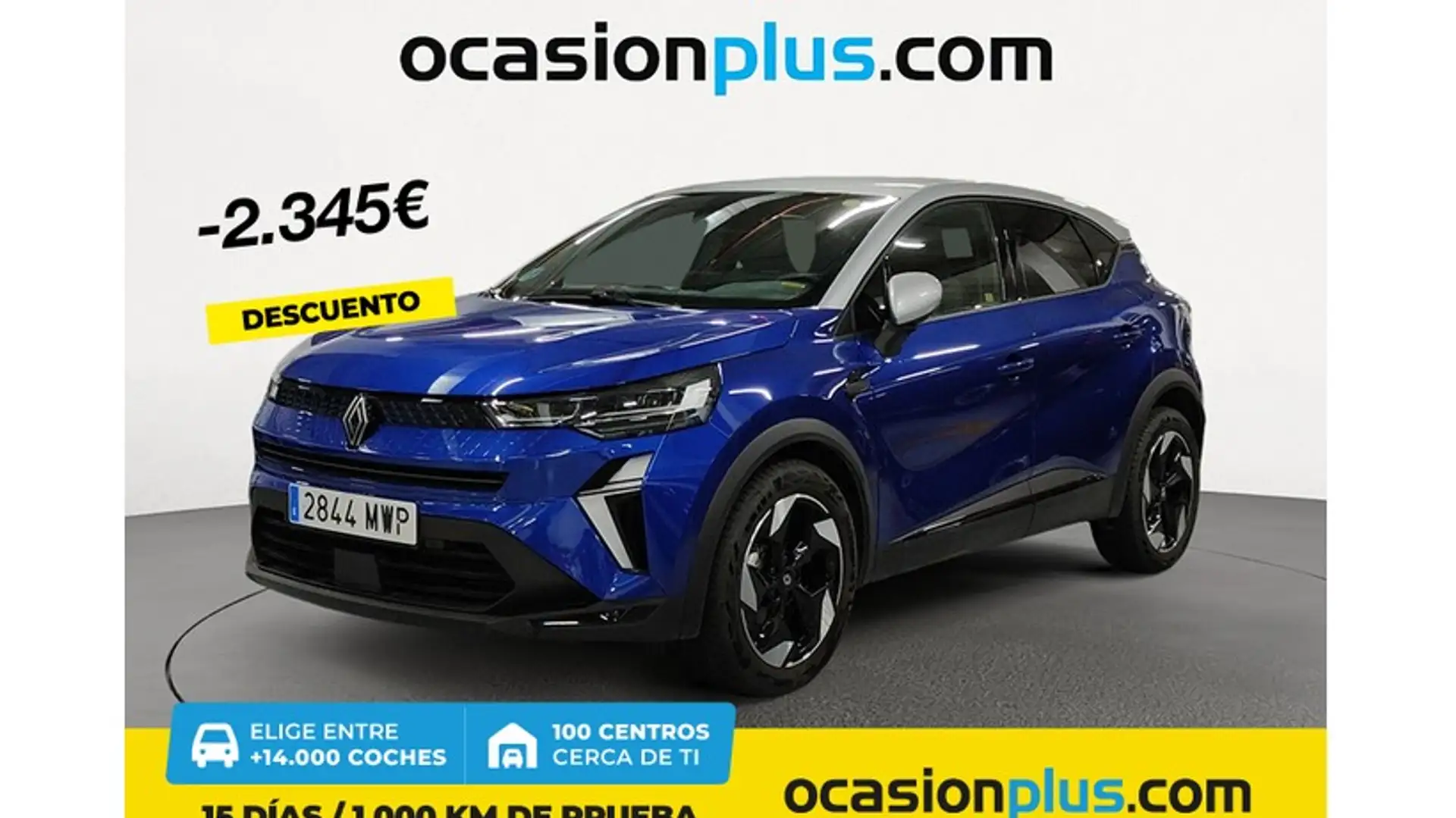 Renault Captur TCe GPF Micro Híbrido Techno EDC 117kW Azul - 1