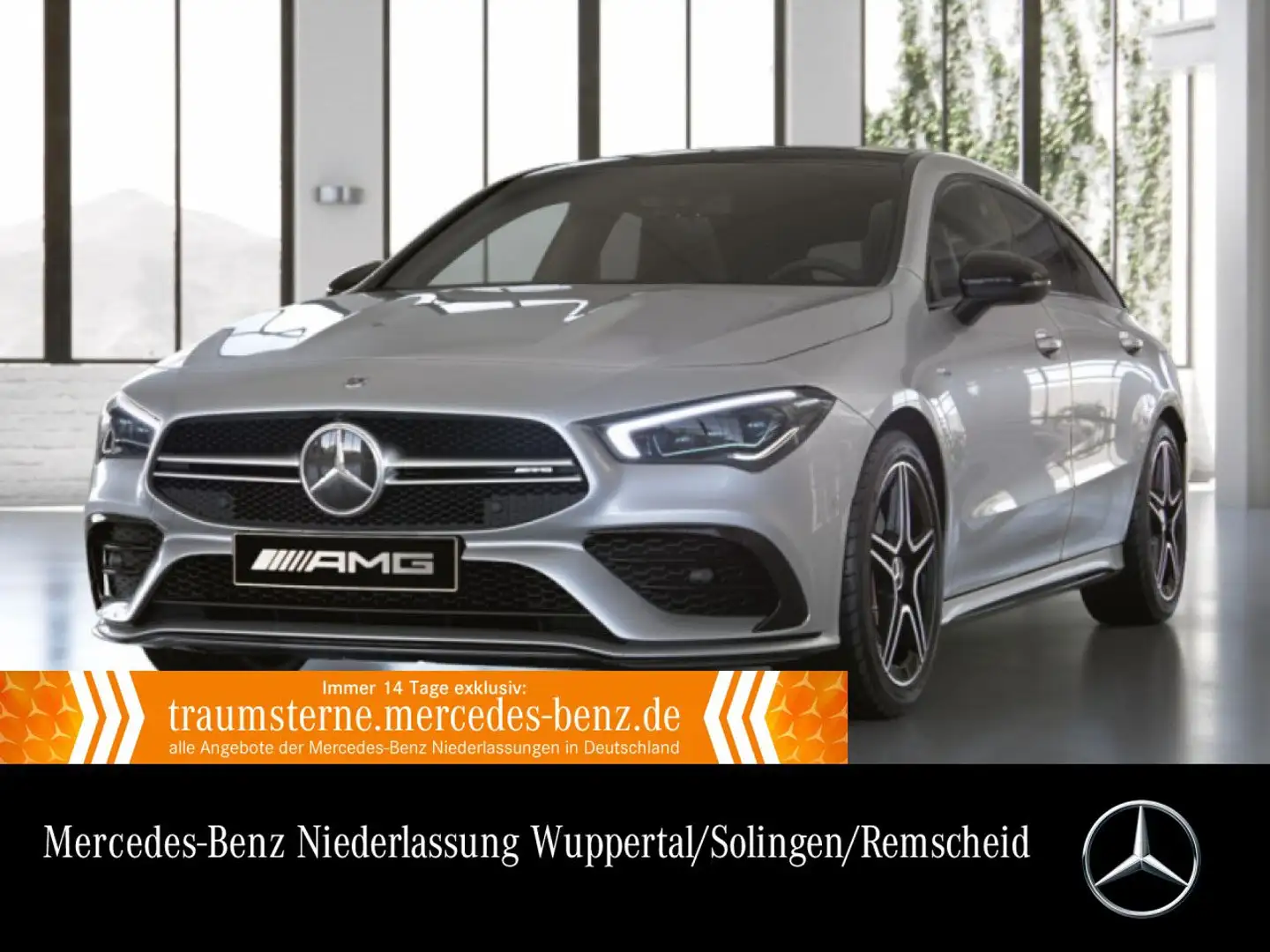 Mercedes-Benz CLA 35 AMG CLA 35 4M AMG+PANO+360°+MULTIBEAM+7G Silber - 1