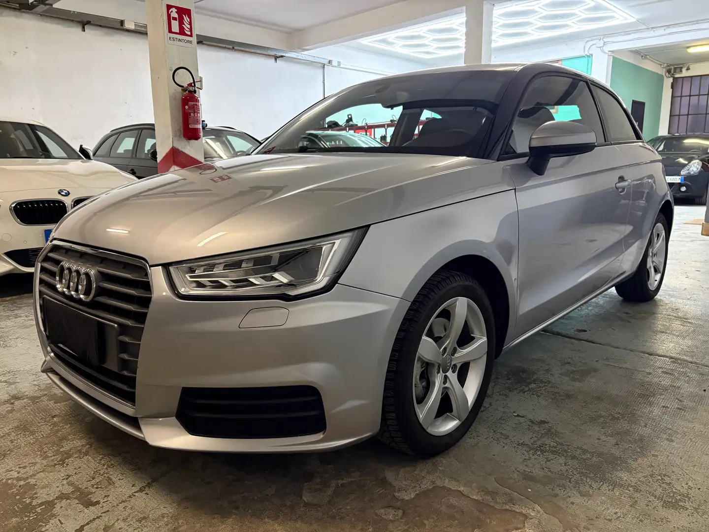 Audi A1 3p 1.4 tfsi Metal Plus 125cv PREZZO REALE Argent - 2