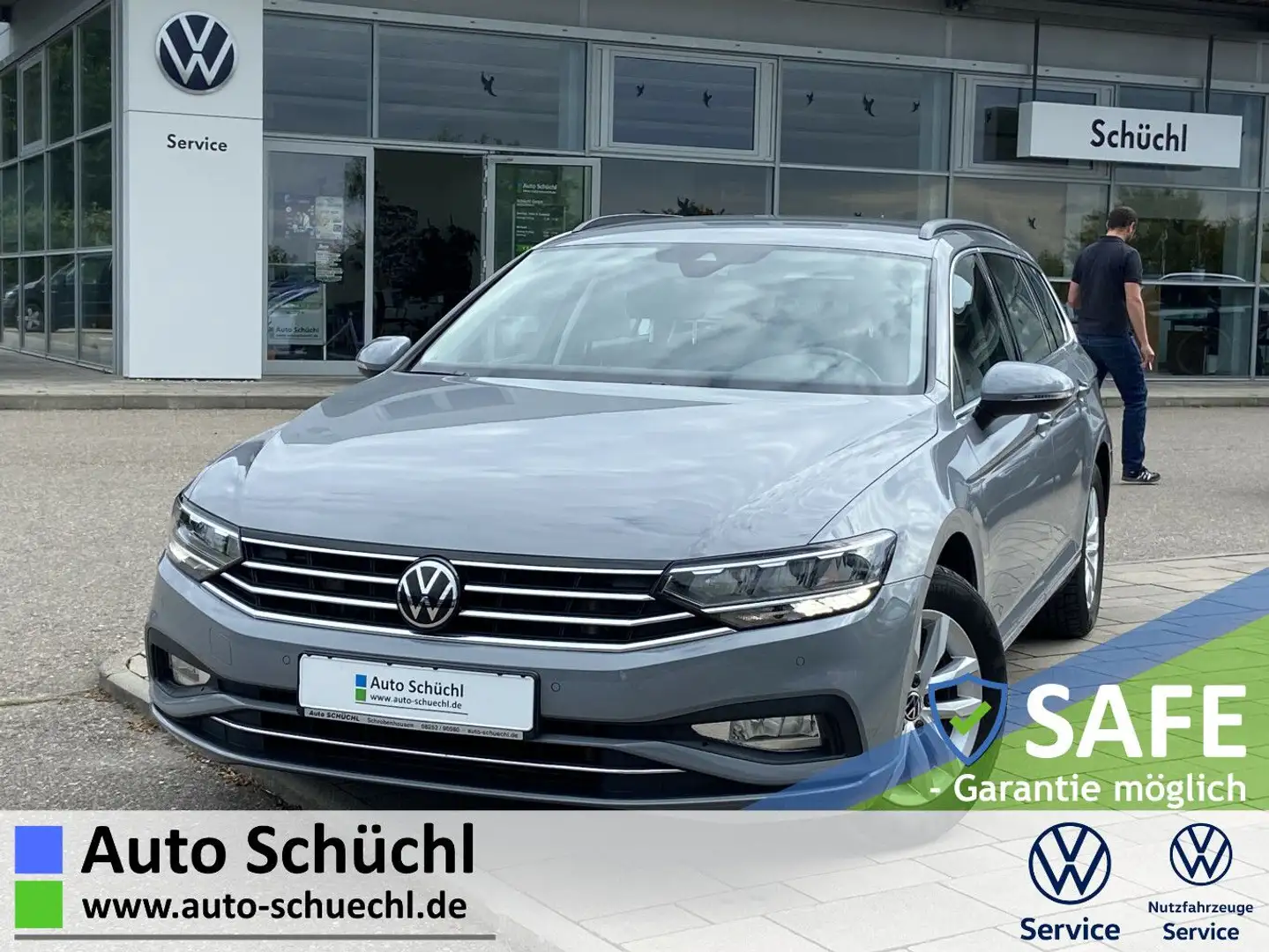Volkswagen Passat Variant 1.5 TSI BUSINESS NAVI+LED+APP-CON Grau - 1