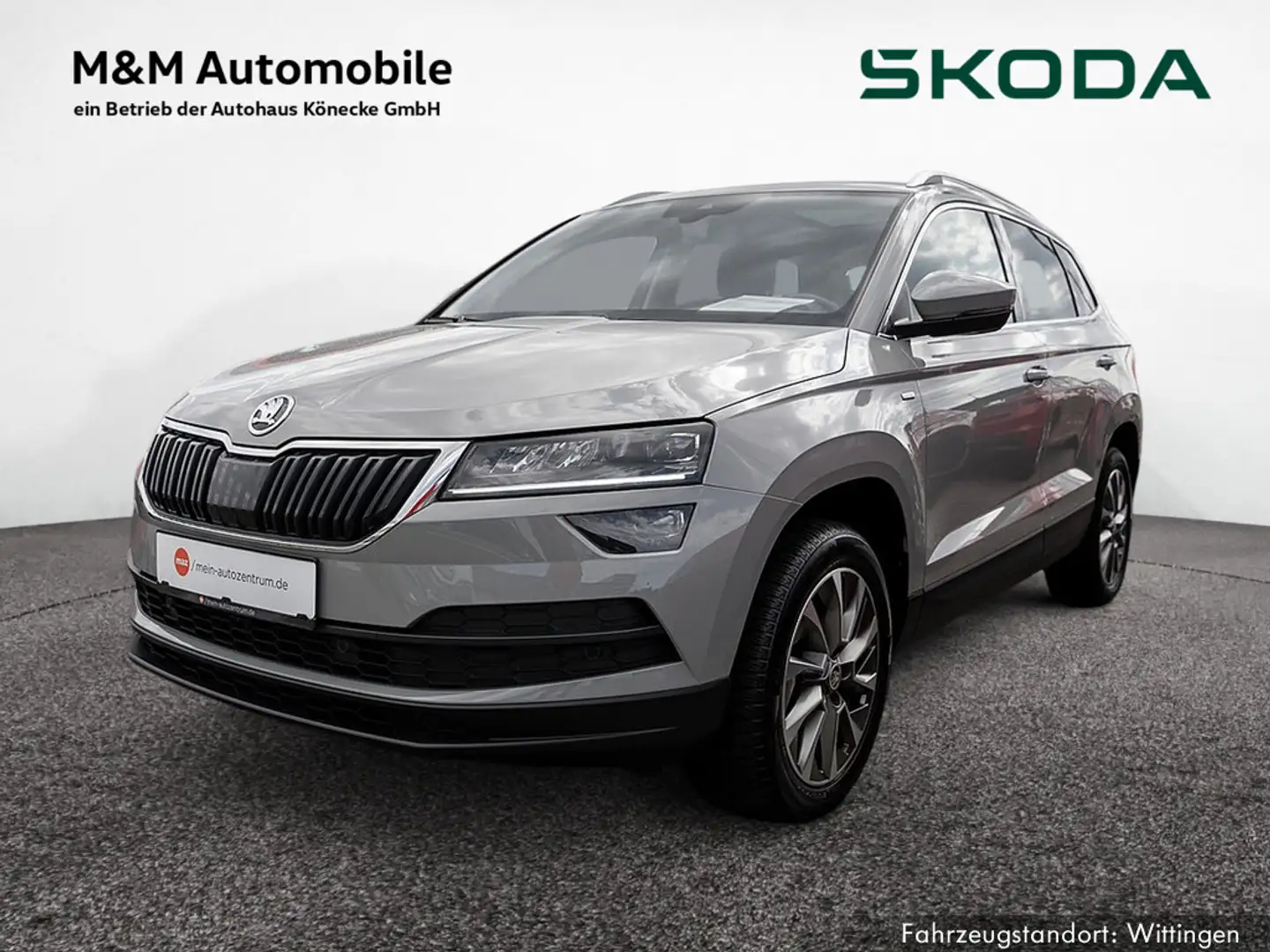 Skoda Karoq 1.5 TSI Clever Standheizung Panorama Kl Gris - 1