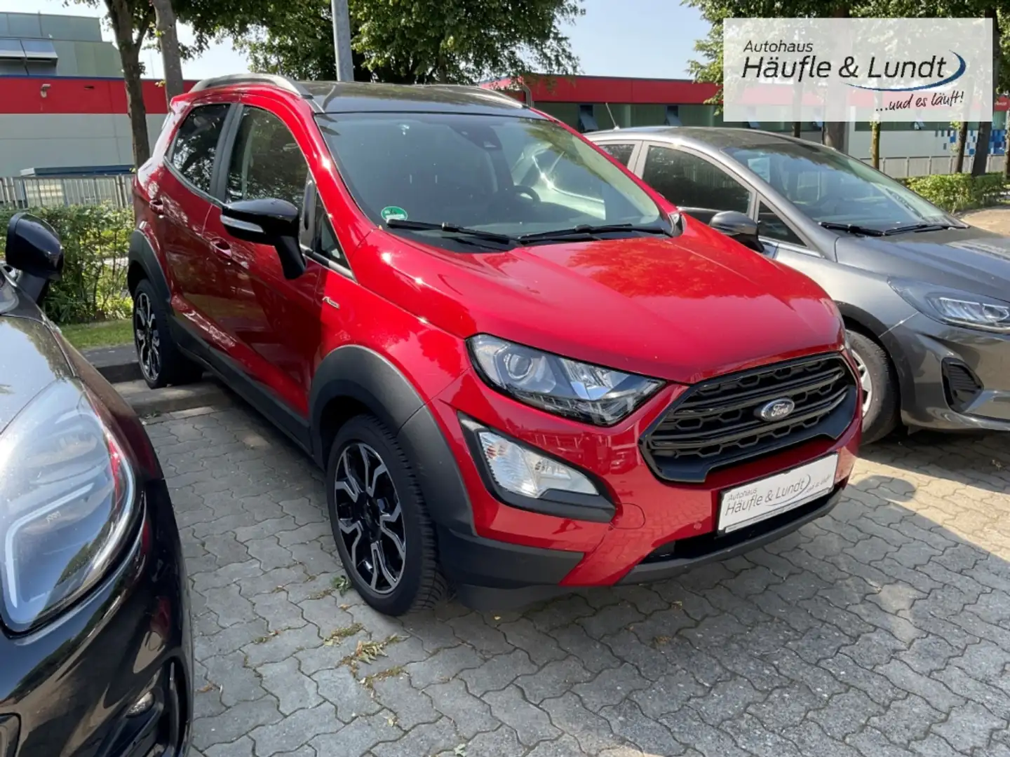 Ford EcoSport Active LED Allwetterreifen Navi PDCv+h Rood - 2