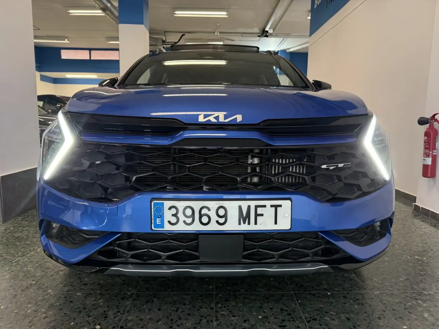 Kia Sportage 1.6 T-GDi MHEV GT-line DCT 150 Blau - 2