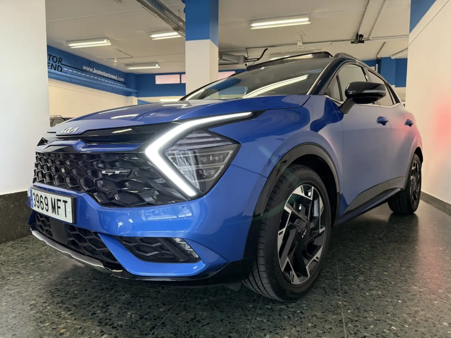 Kia Sportage 1.6 T-GDi MHEV GT-line DCT 150 Blau - 1