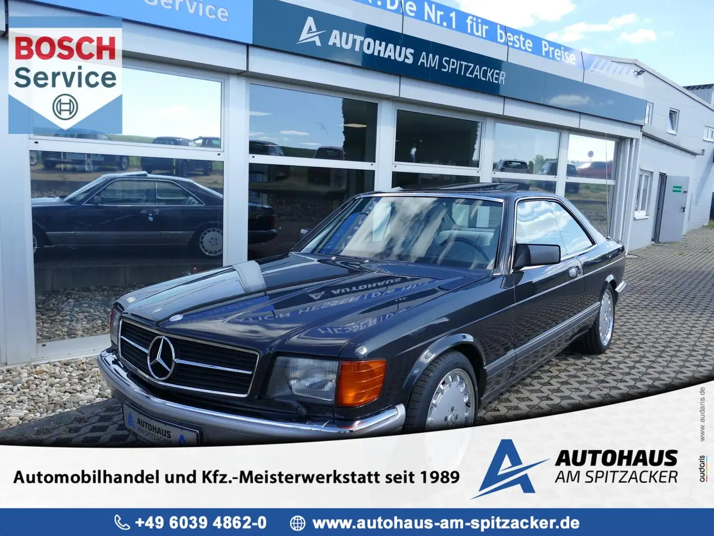 Mercedes-Benz 560 SEC C126 *Wertanlage* Schwarz - 1