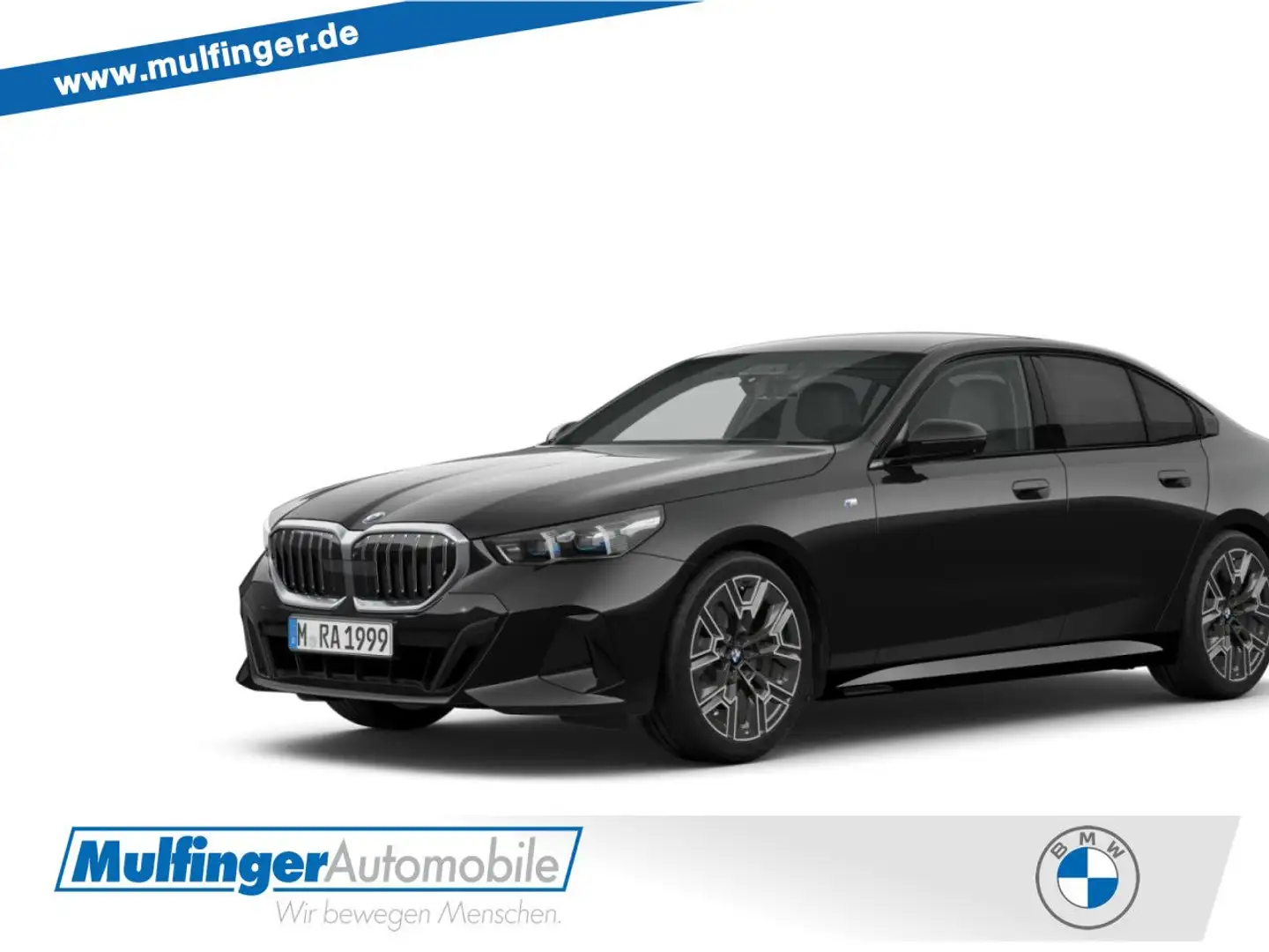 BMW 520 d M Sport Standh.HUD ACC SuView Har/Kar.KomfS Schwarz - 1