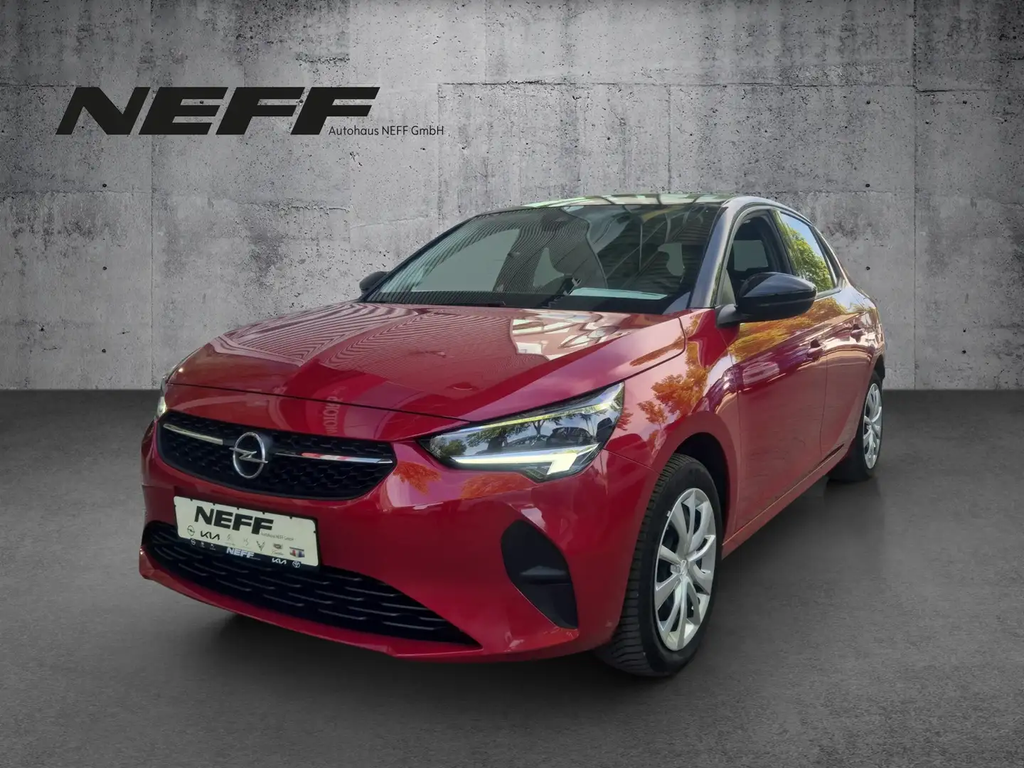 Opel Corsa F e Edition +FLA KAM LED KlimaA PDC SpurH Rosso - 2