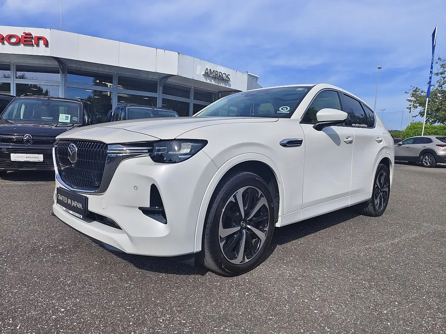 Mazda CX-60 2.5L e-SKYACTIV PHEV AWD TAKUMI CON/DRI/COM/PAN... Weiß - 1
