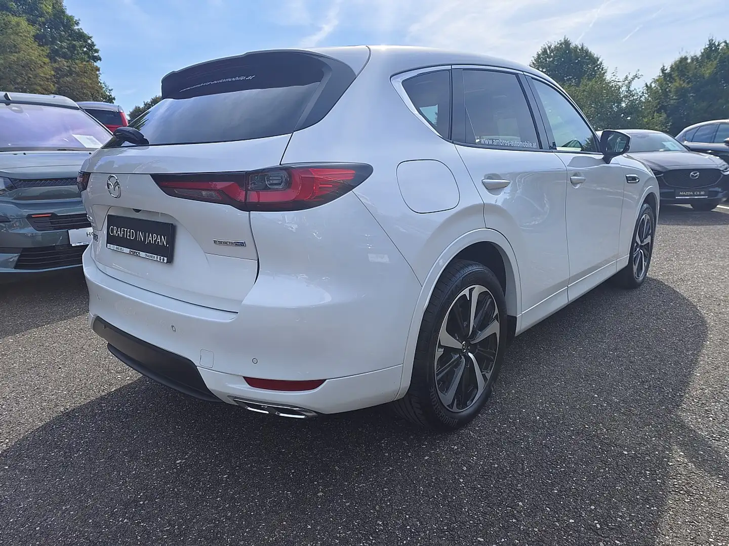 Mazda CX-60 2.5L e-SKYACTIV PHEV AWD TAKUMI CON/DRI/COM/PAN... Weiß - 2