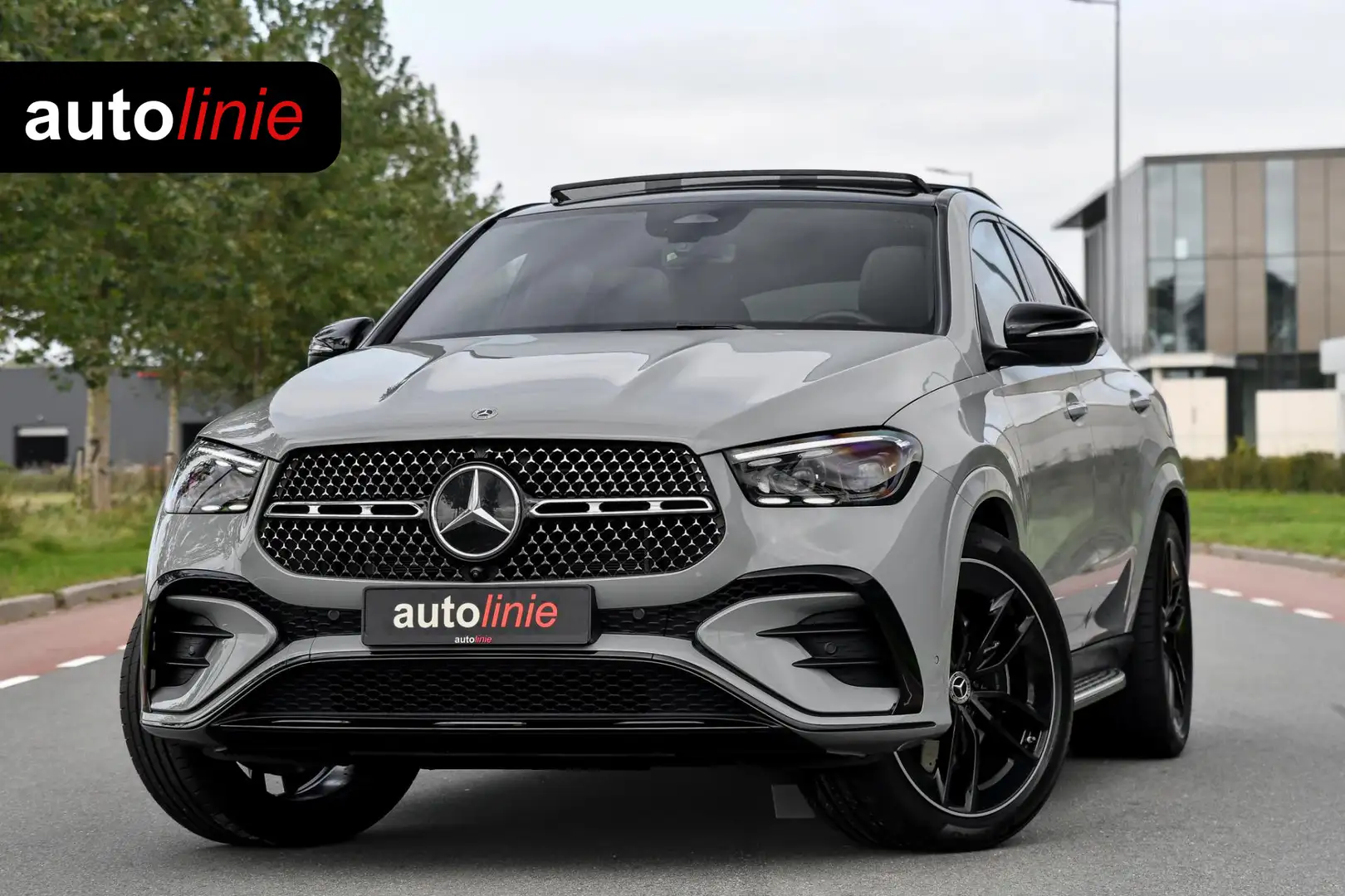 Mercedes-Benz GLE 400 Coupé e 4MATIC AMG. Pano, Distronic, Memory, HUD, Grijs - 1