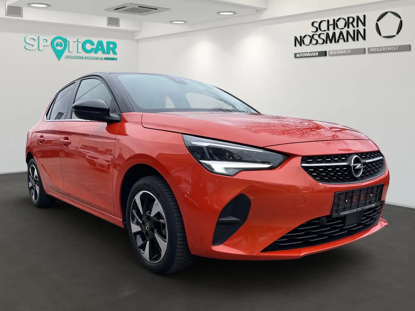Opel Corsa CORSA F-ELEKTRO ELEGANCE KAMERA+WINTERPAKET+LED Orange - 2