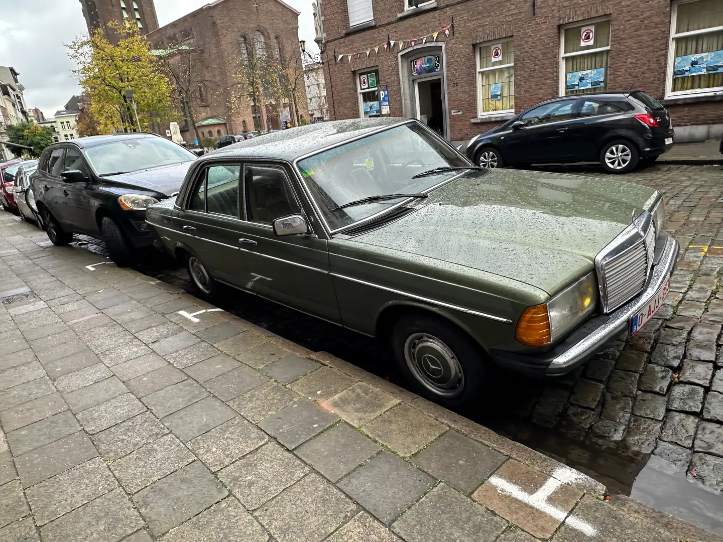 Mercedes-Benz 230 De koning van de weg: Mercedes-Benz W123 230E Vert - 1
