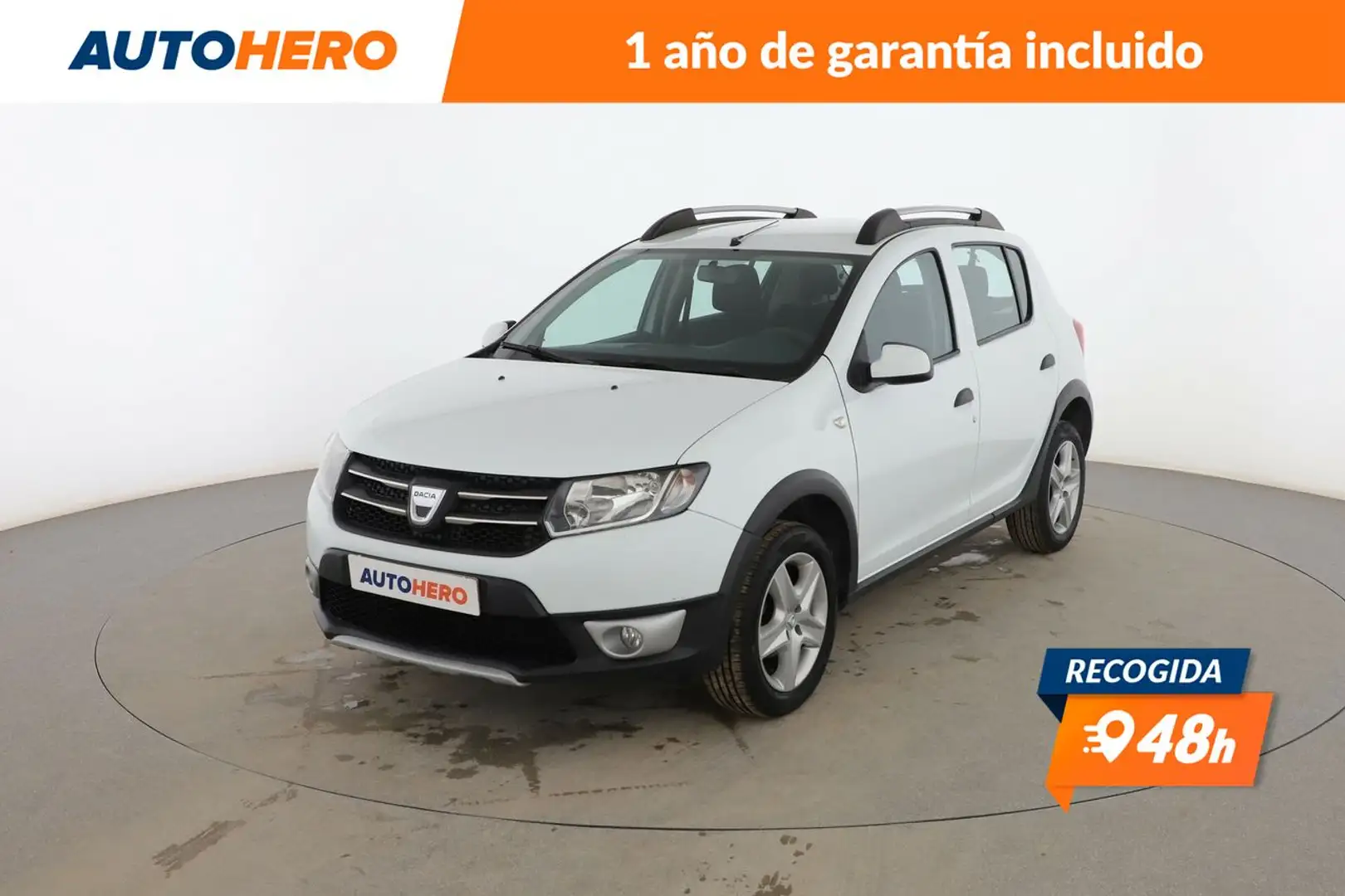 Dacia Sandero 0.9 TCE Stepway 90 Blanc - 1