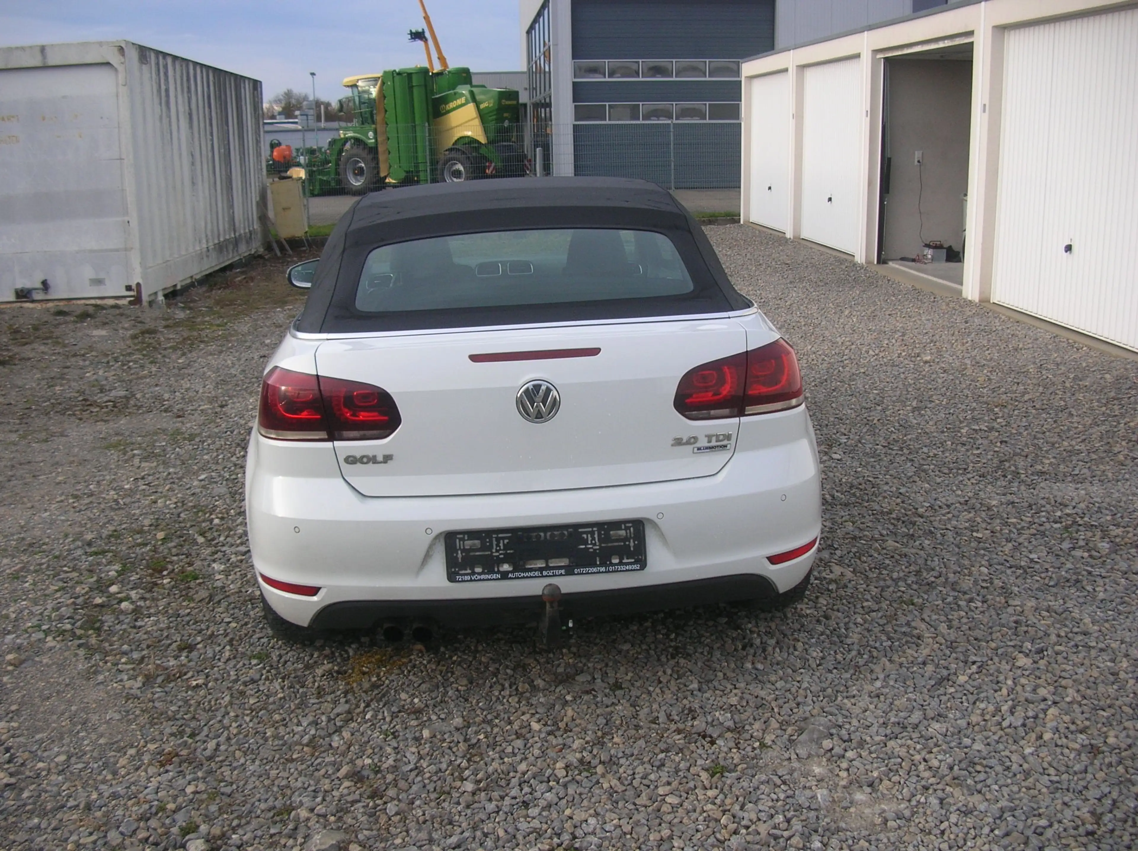 Volkswagen Golf Cabriolet 2.0 TDI Cup BMT - Klima - PDC - AHK - 1.Hand ... — photo 5