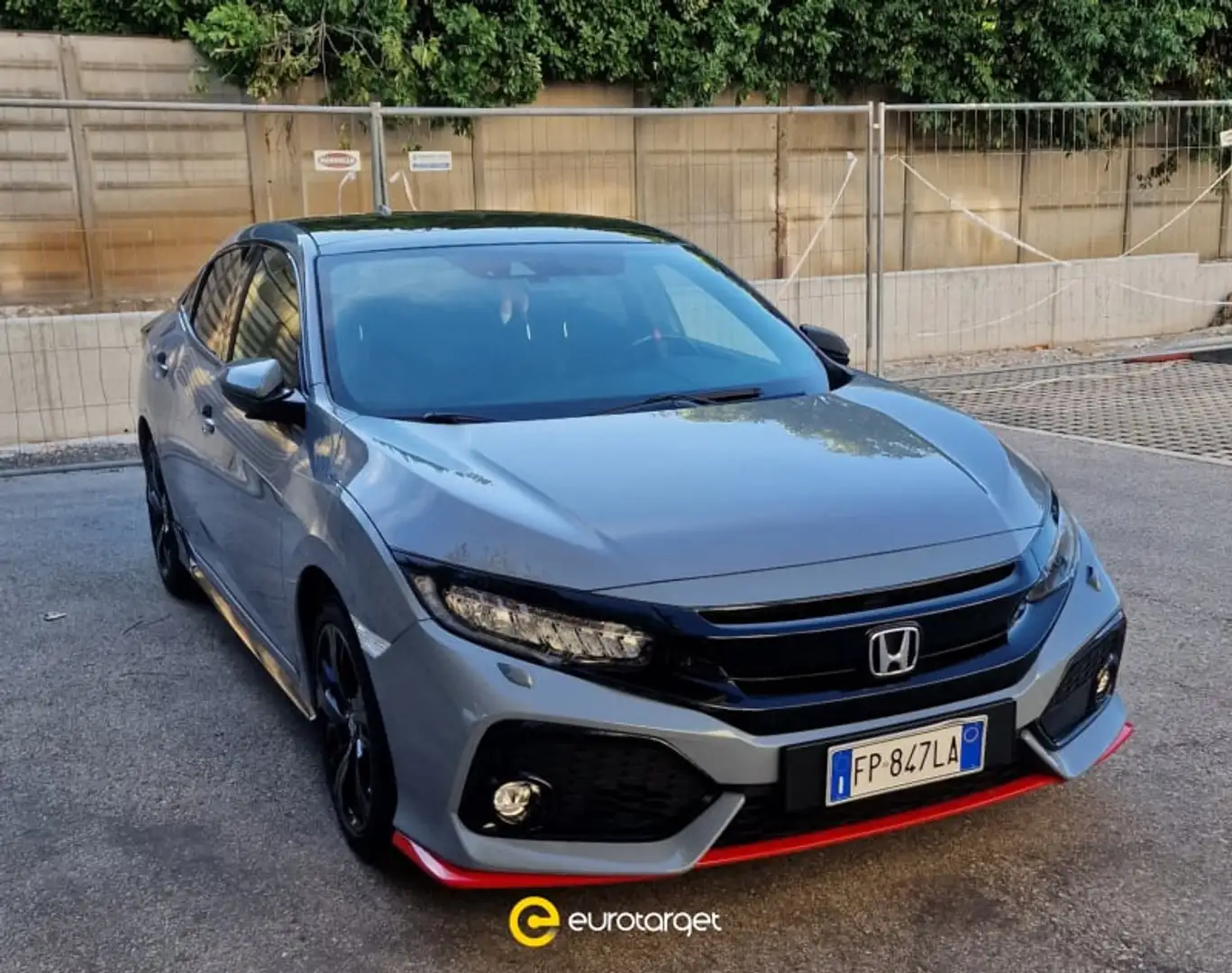 Honda Civic 1.5T 5 porte Sport+ CVT Grigio - 1