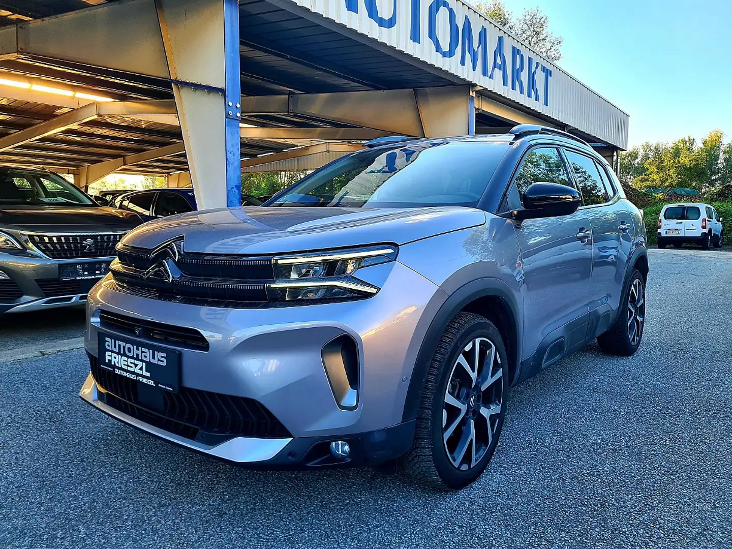 Citroen C5 Aircross BlueHDI 130 S&S EAT8 Max Leder, Top Zustand! Grau - 1