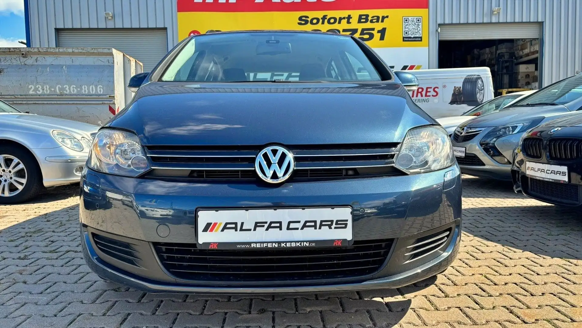 Volkswagen Golf Plus 1.4 TSI Comfortline/VOLL-SHEFT/KLIMA/ Modrá - 2
