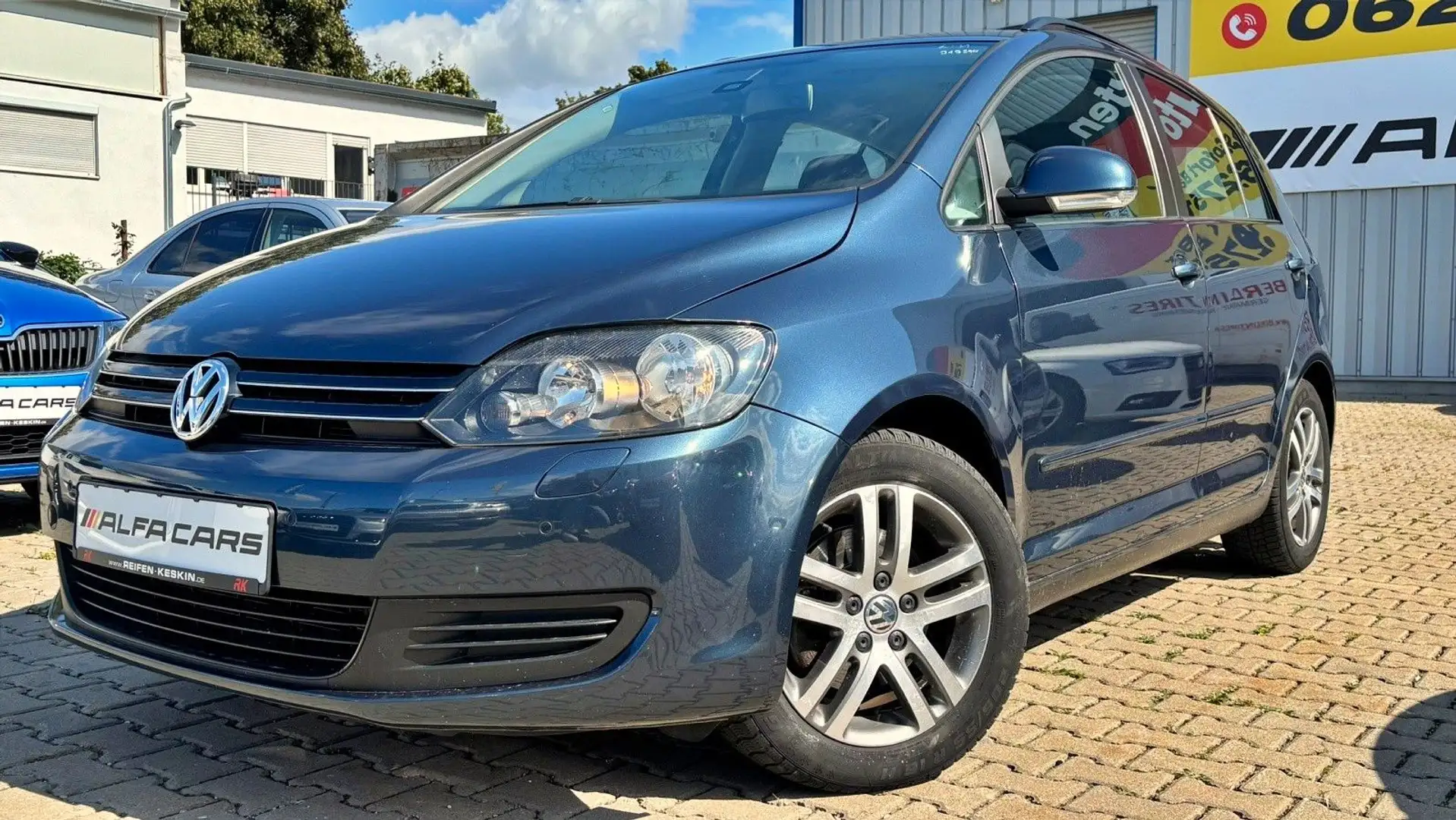 Volkswagen Golf Plus 1.4 TSI Comfortline/VOLL-SHEFT/KLIMA/ Modrá - 1