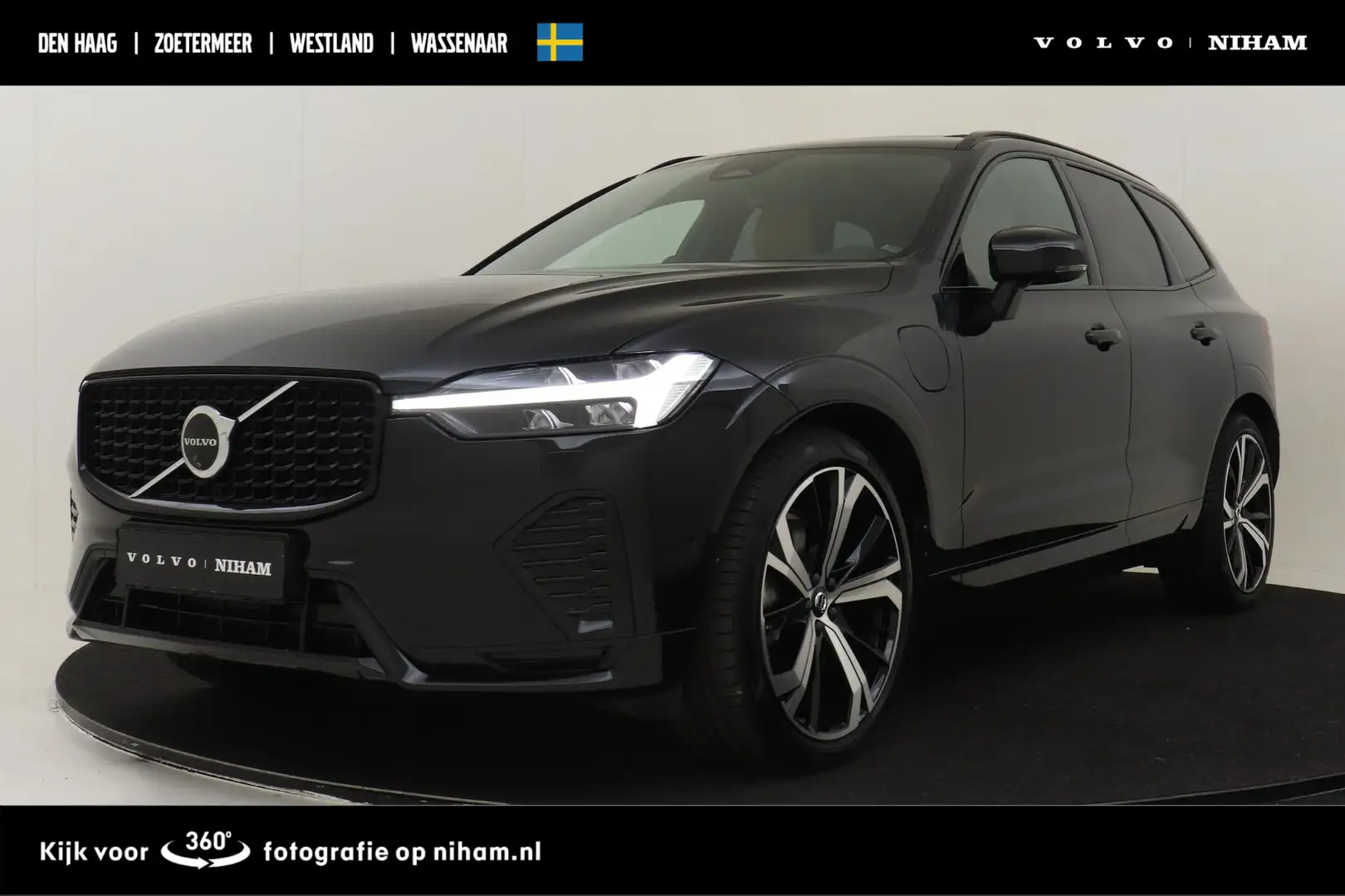 Volvo XC60 T8 PLUG-IN HYBRID AWD ULTRA DARK *FULL OPTIONS!* - Noir - 1