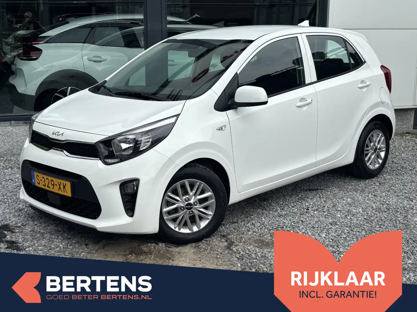 Kia Picanto 1.0 DPi DynamicLine | Applecarplay / Androidauto | Wit - 1