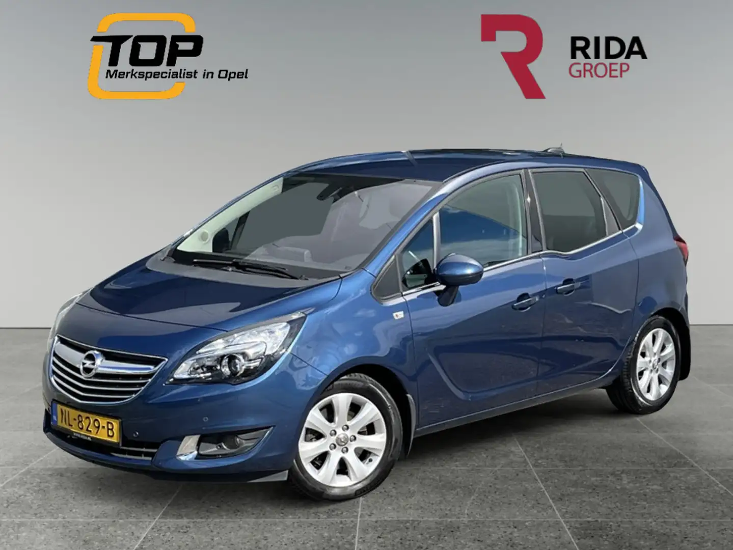 Opel Meriva 1.4 Turbo Blitz Blauw - 1