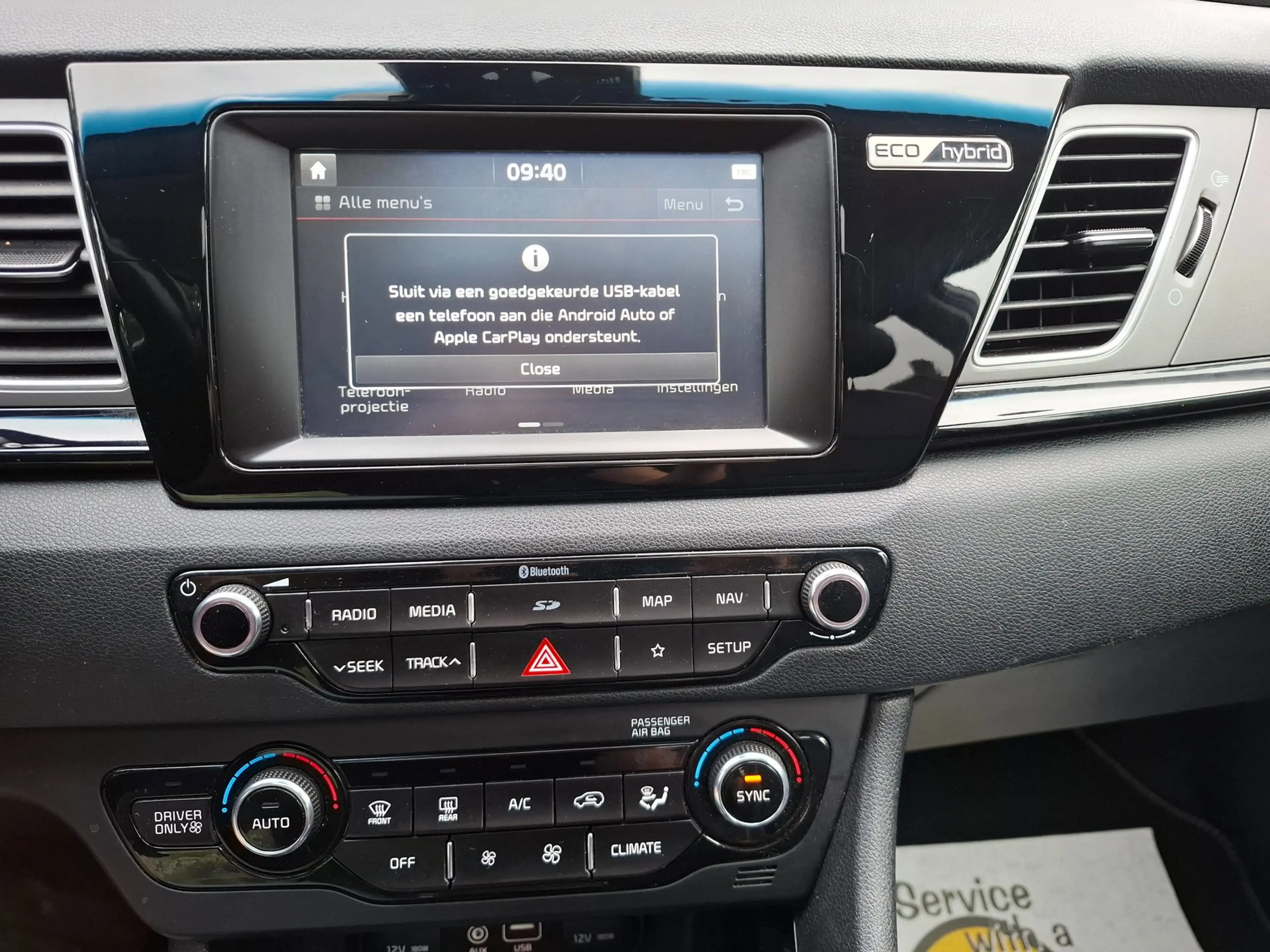 Kia Niro 1.6 GDi Hybrid Edition. Dealer onderhouden. O.a. s — photo 15