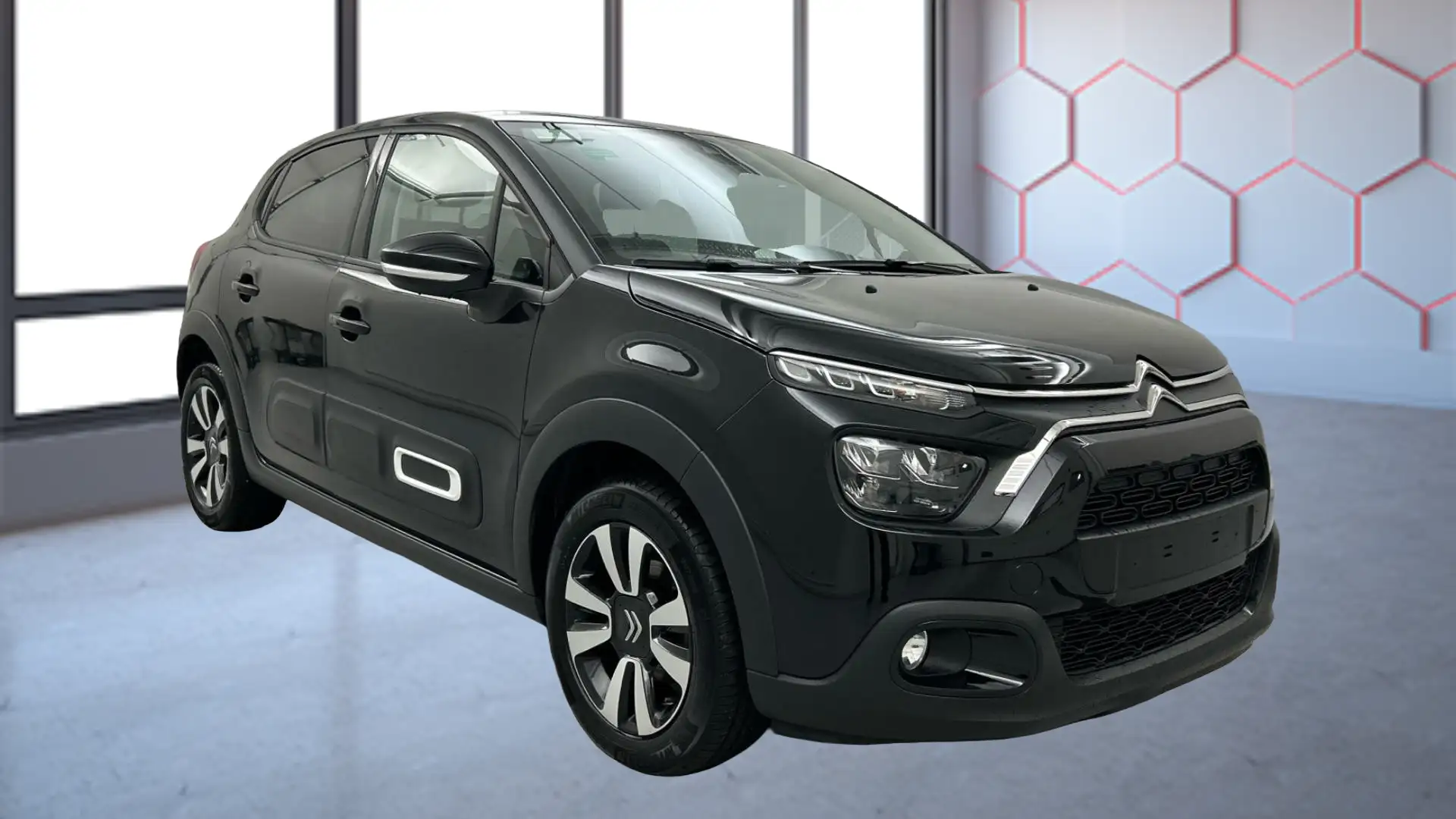 Citroen C3 PureTech 110 Max NAVI KAMERA Schwarz - 2