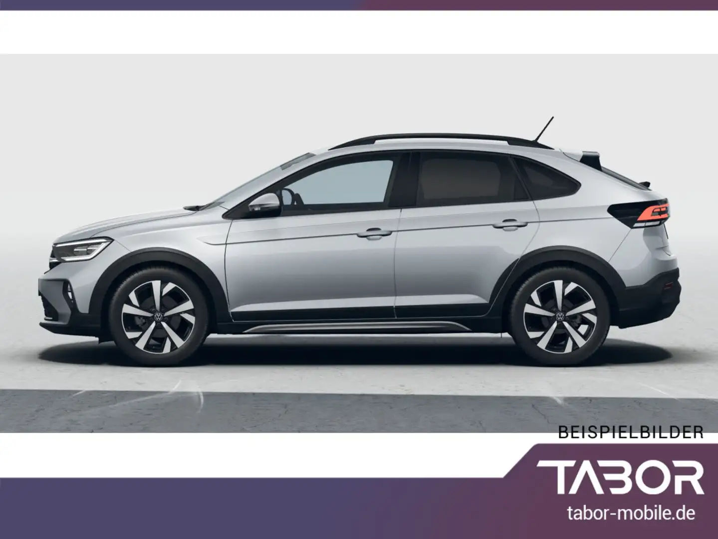 Volkswagen Taigo 1.5 TSI 150 DSG Matrix R2D 2ZClim SHZ KeyL Argent - 2