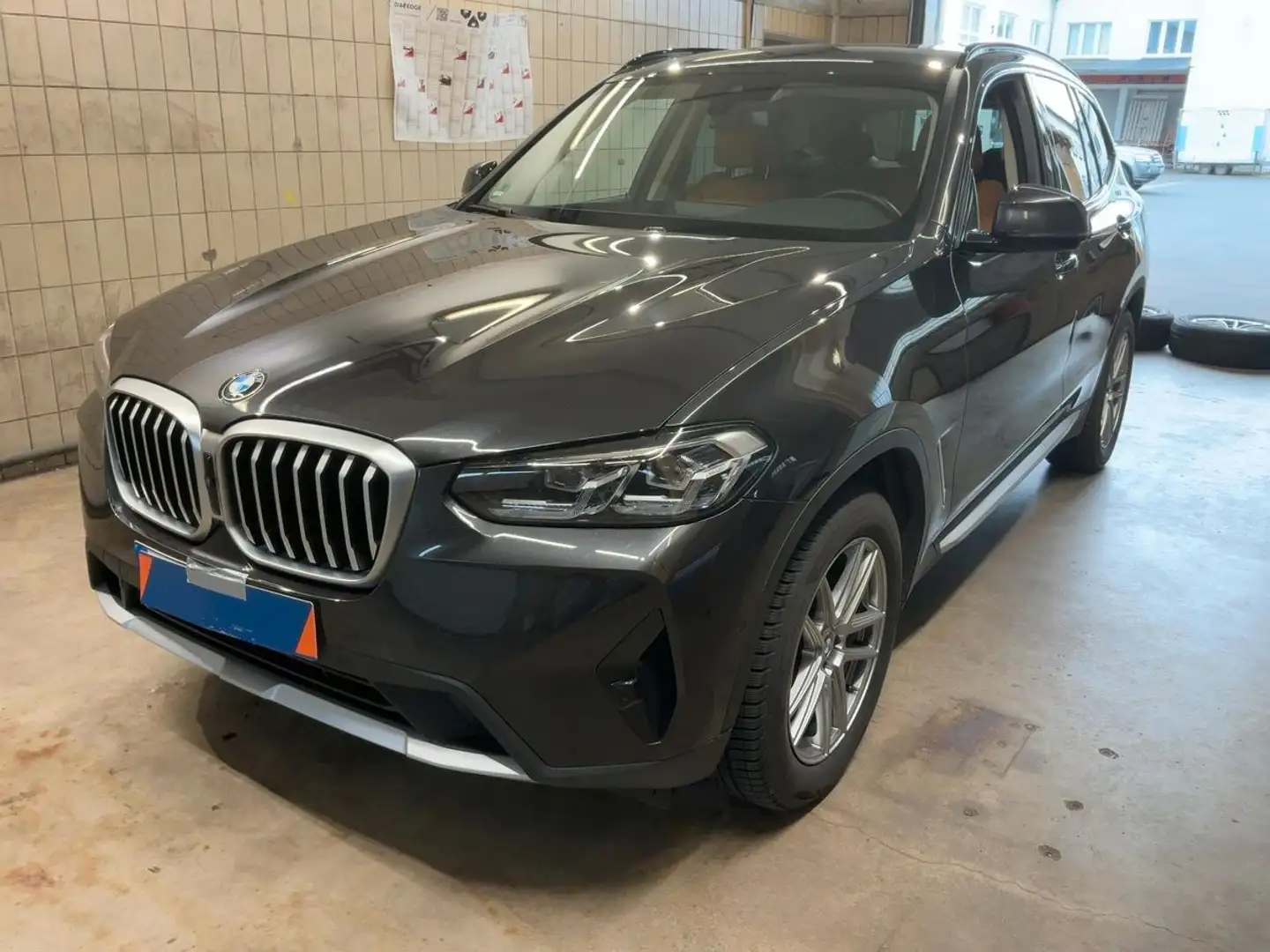 BMW X3 XDRIVE 20 d LEDER NAV LED CAMERA SPUR AHK Gris - 1