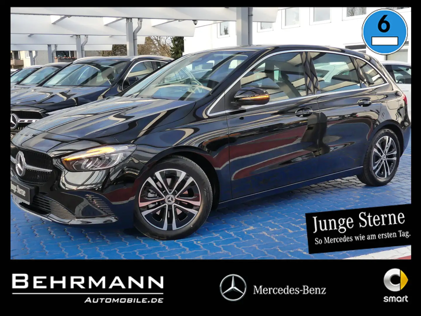 Mercedes-Benz B 200 B 200 Progressive Distronic+LED-Scheinw+R-Kamera Schwarz - 1