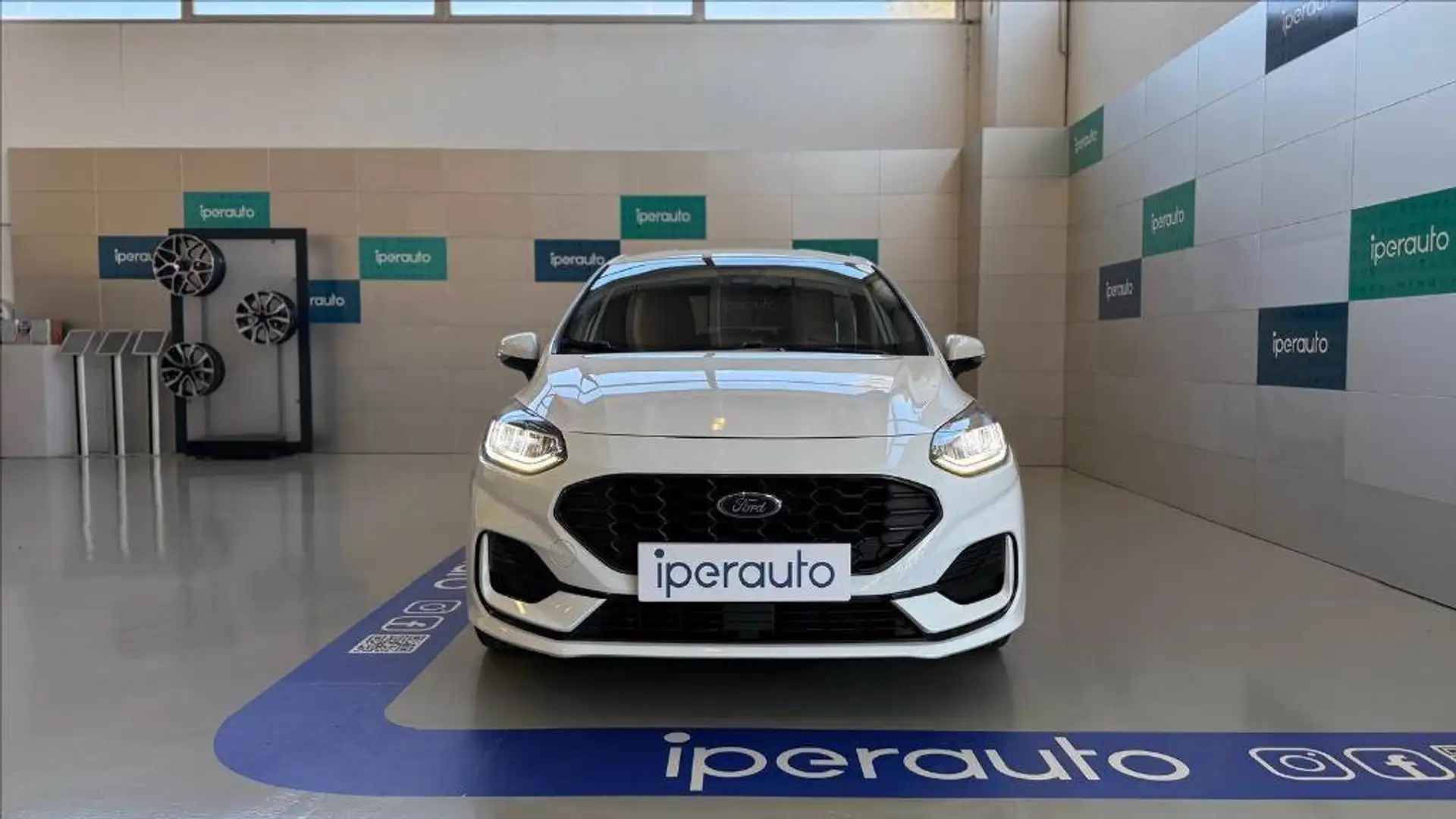 Ford Fiesta 5p 1.0 ecoboost h st-line x 125cv Bianco - 2