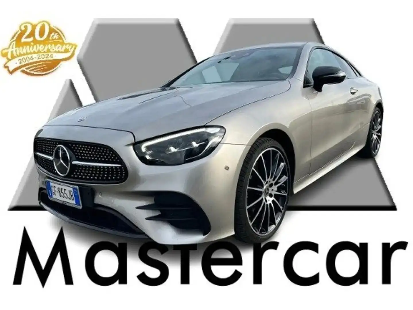 Mercedes-Benz E 400 E Coupe 400 d Premium 4matic 330cv auto GF855JB Argento - 1