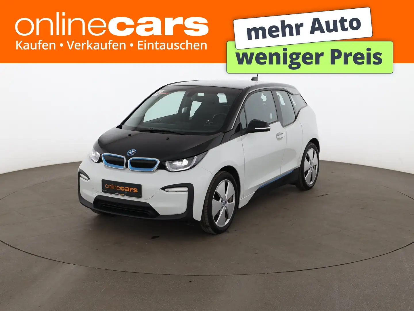 BMW i3 42kWh Aut LED WAERMEPUMPE SITZHZG TEMP PDC Weiß - 1