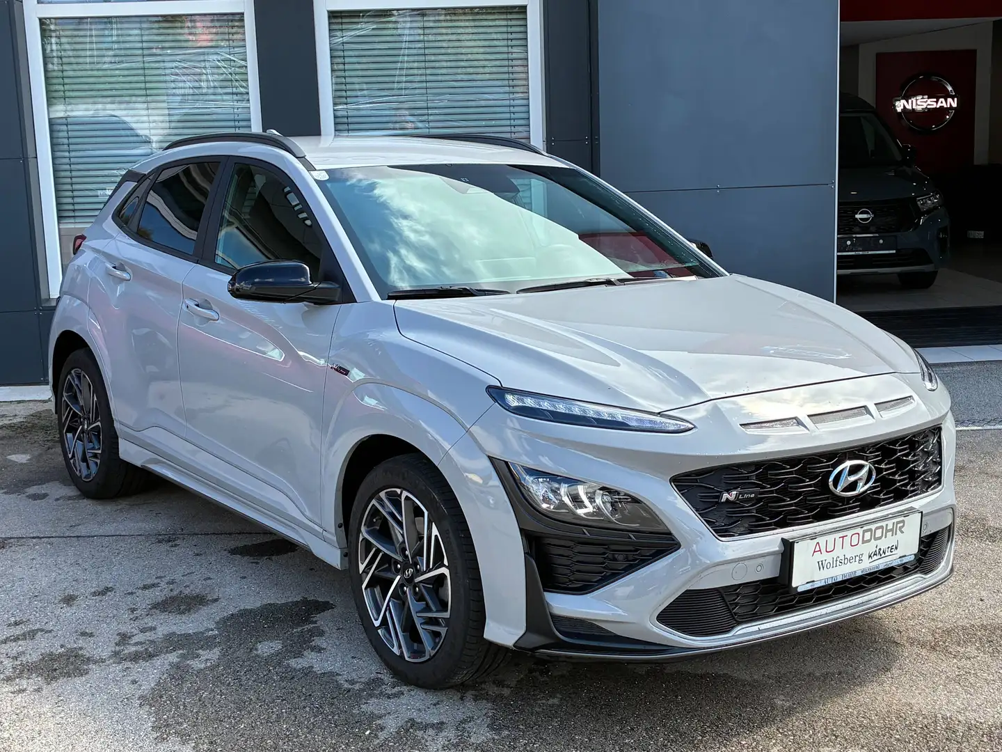 Hyundai KONA 1,0 T-GDi 48V 2WD N-Line Grau - 1