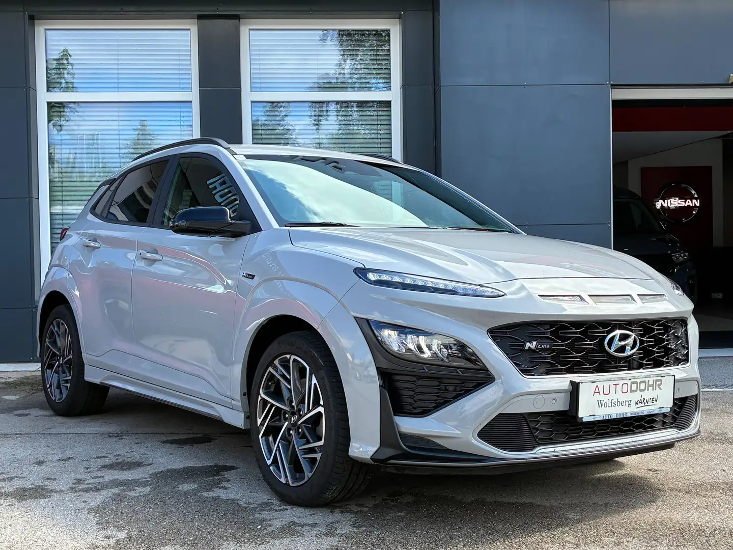 Hyundai KONA 1,0 T-GDi 48V 2WD N-Line Grau - 2