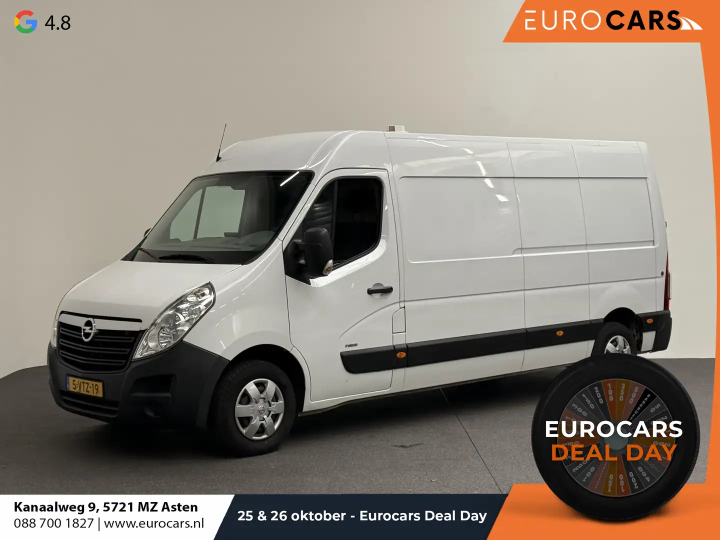 Opel Movano 2.3 CDTI L3H2 Airco Trekhaak Navi Camera HANDEL/EX Blanc - 1