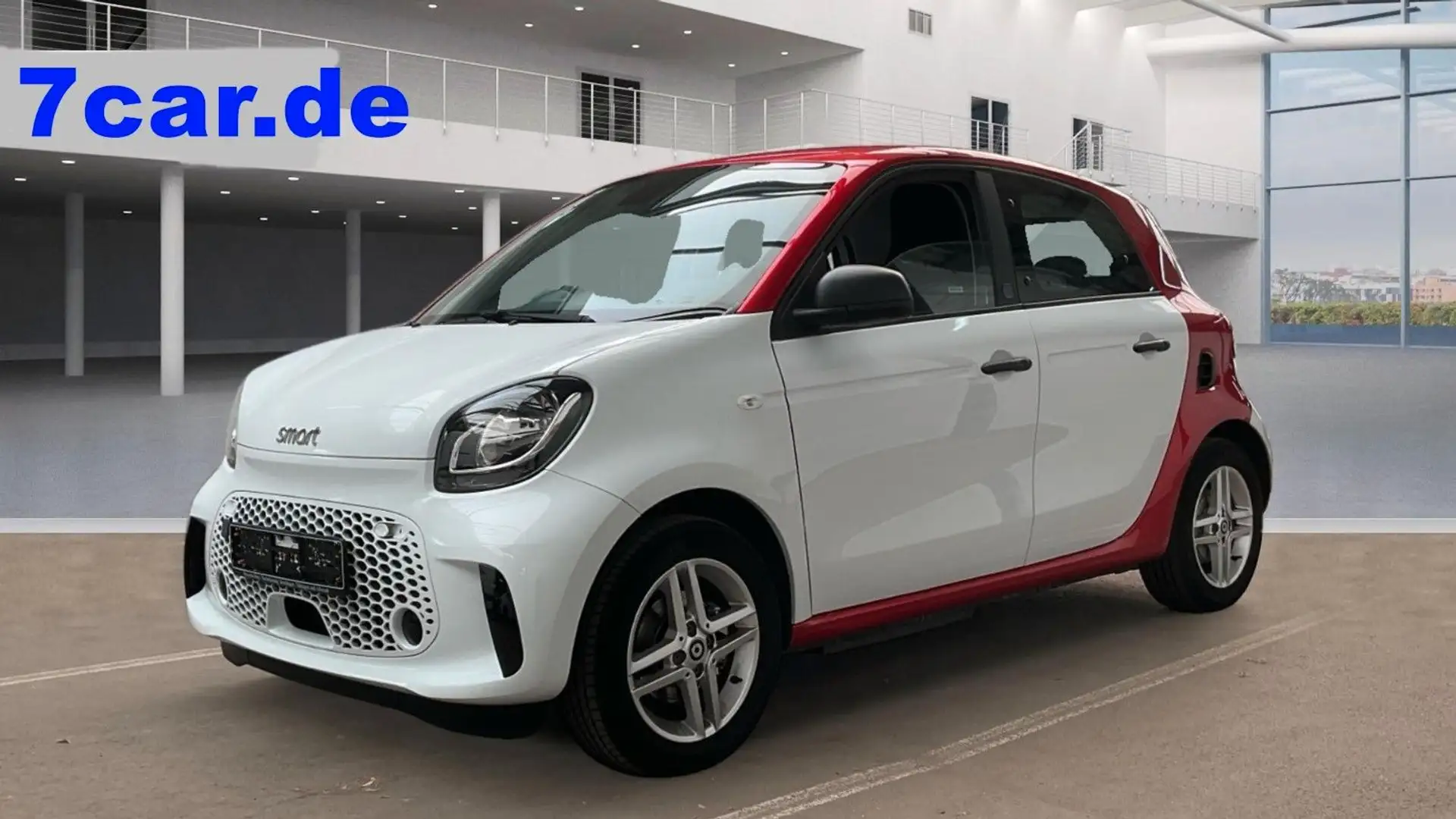 smart forFour EQ,22KW Schnellader,1.Besitz,wie neu Weiß - 1