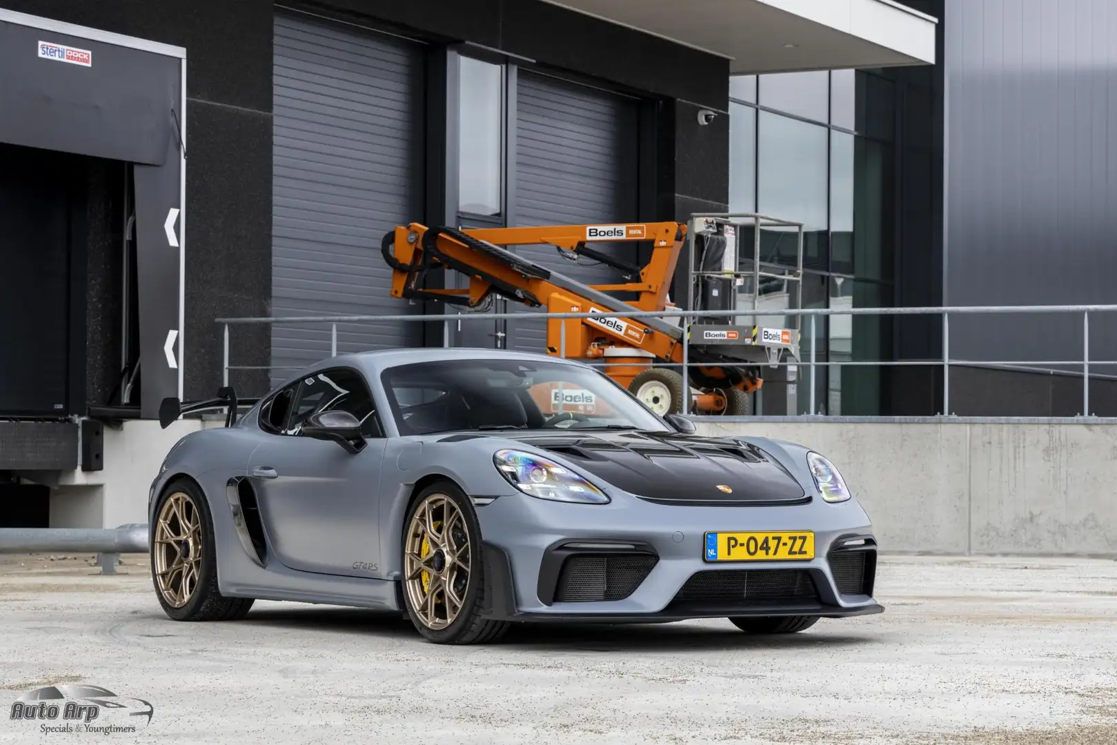 Porsche 718 GT4 RS Gris - 1