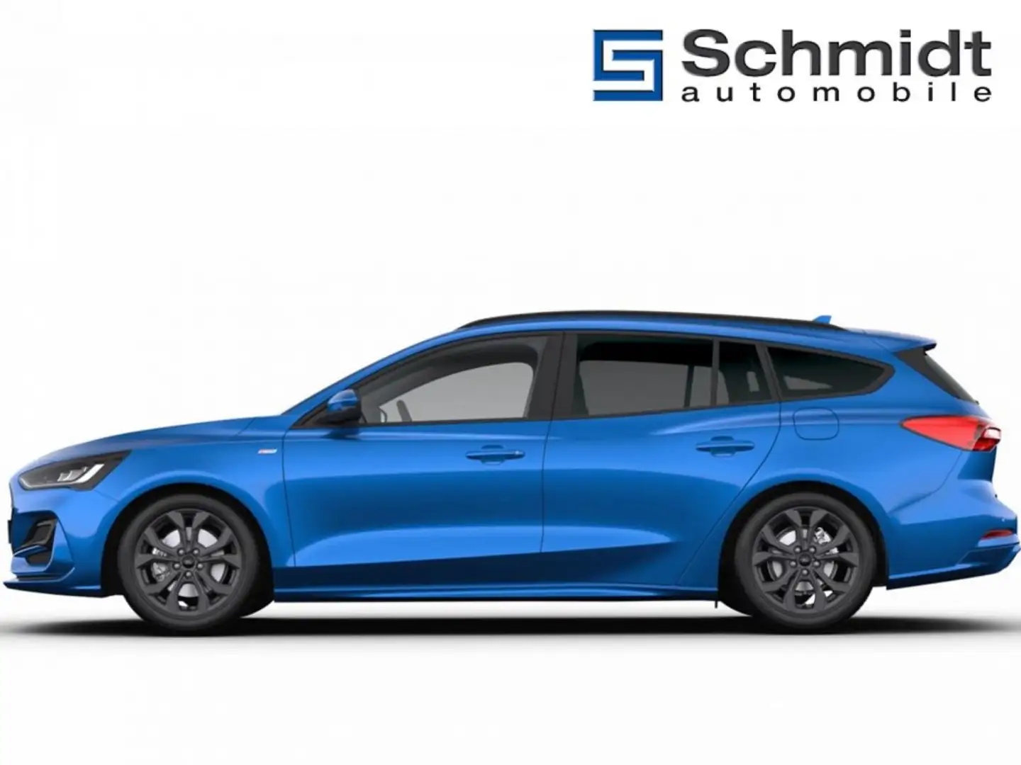 Ford Focus ST-Line Tra. 1,0 EBoost 125PS MHEV M6 F Blue - 2