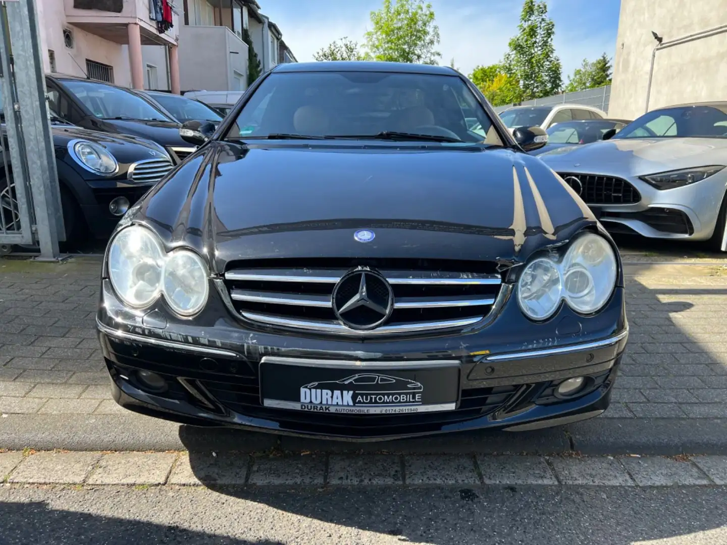 Mercedes-Benz CLK 280 Coupe , AVANTGARDE ,Kleiner Unfall Fekete - 2